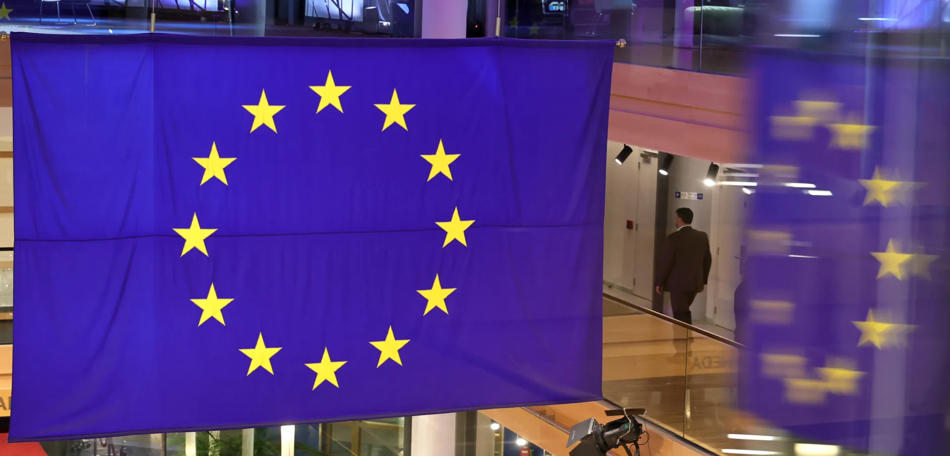 Прапор ЄС. Фотоілюстрація. Fot. PAP/EPA/RONALD WITTEK