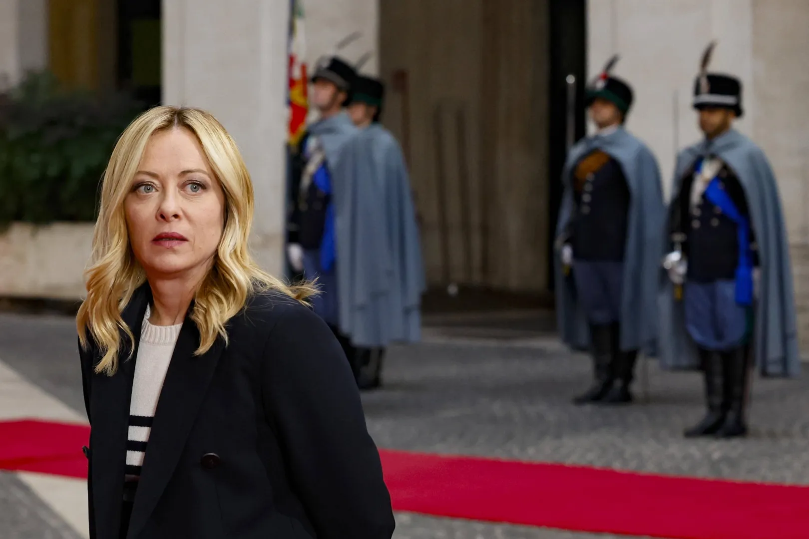 Giorgia Meloni, fot. PAP/EPA/ANSA/FABIO FRUSTACI