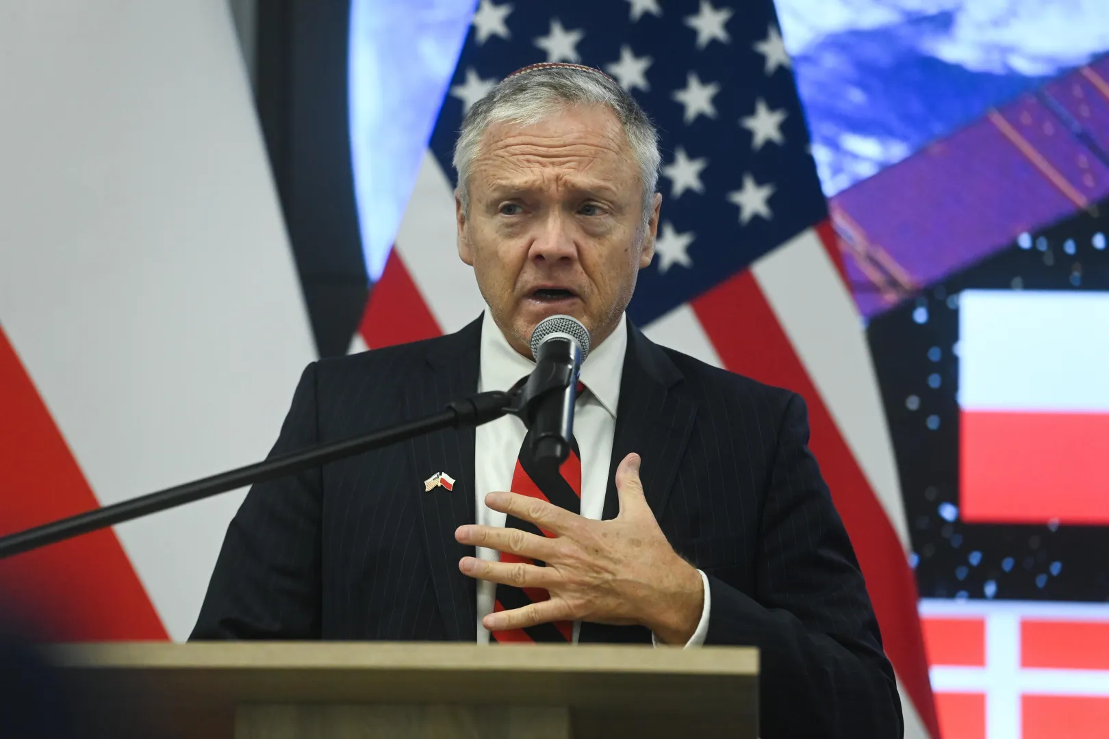 Ambasador USA w Polsce Tom Rose. Fot. PAP/	Piotr Nowak