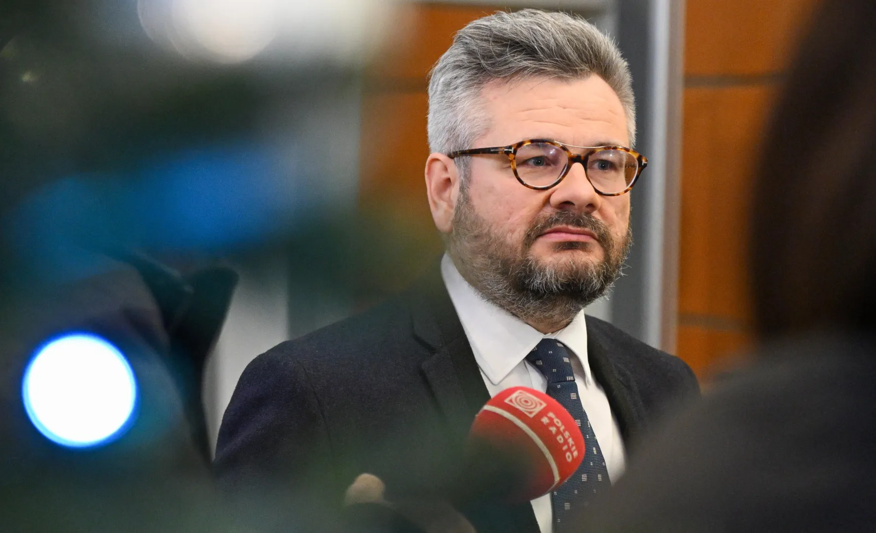 Rzecznik Prokuratury Okręgowej Piotr Skiba Fot. PAP/Radek Pietruszka