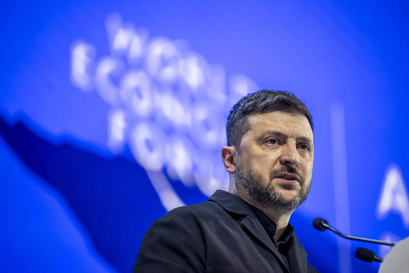 Wołodymyr Zełenski. Fot. EPA/GIAN EHRENZELLER