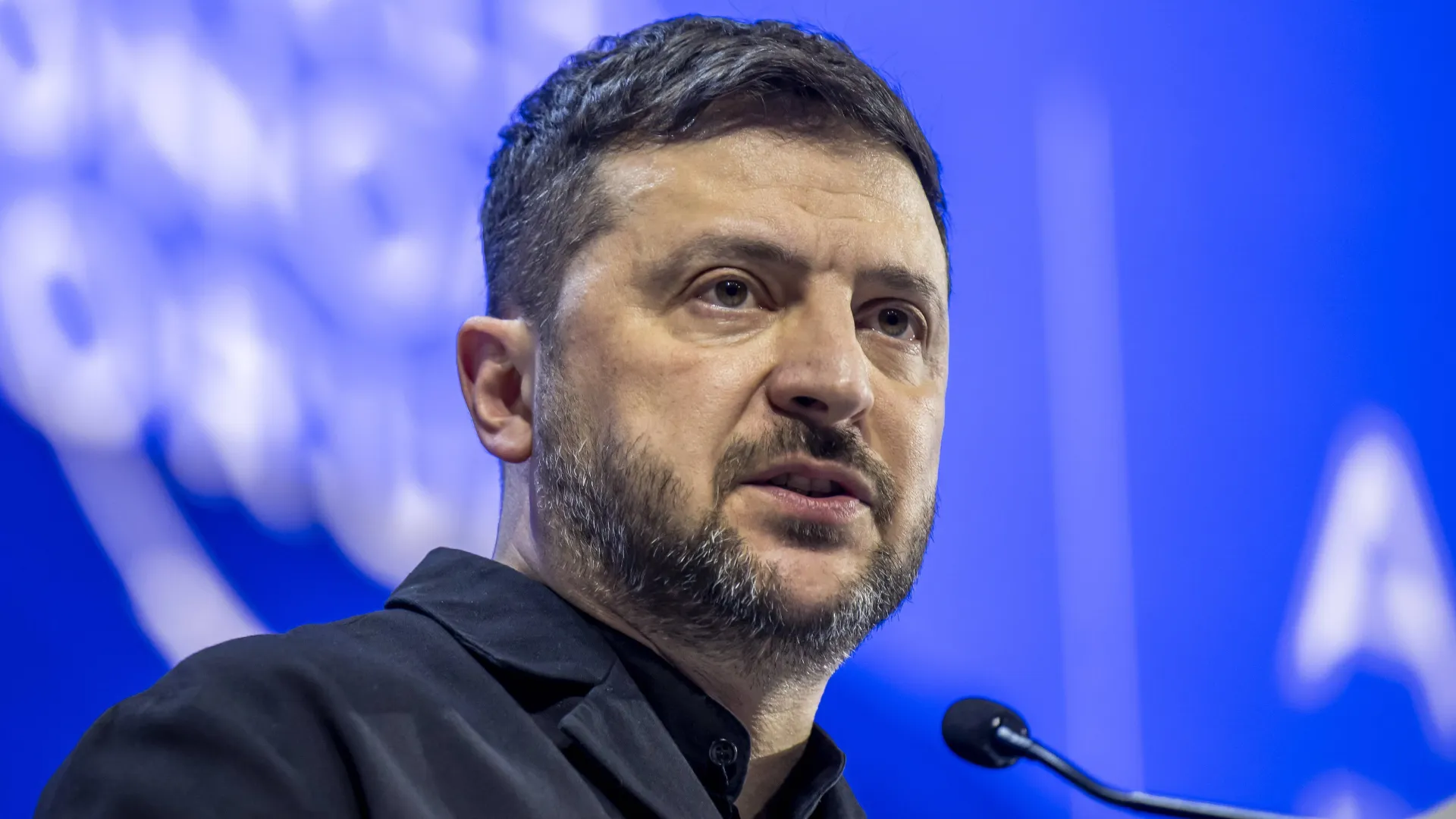 Wołodymyr Zełenski Fot. PAP/EPA/GIAN EHRENZELLER