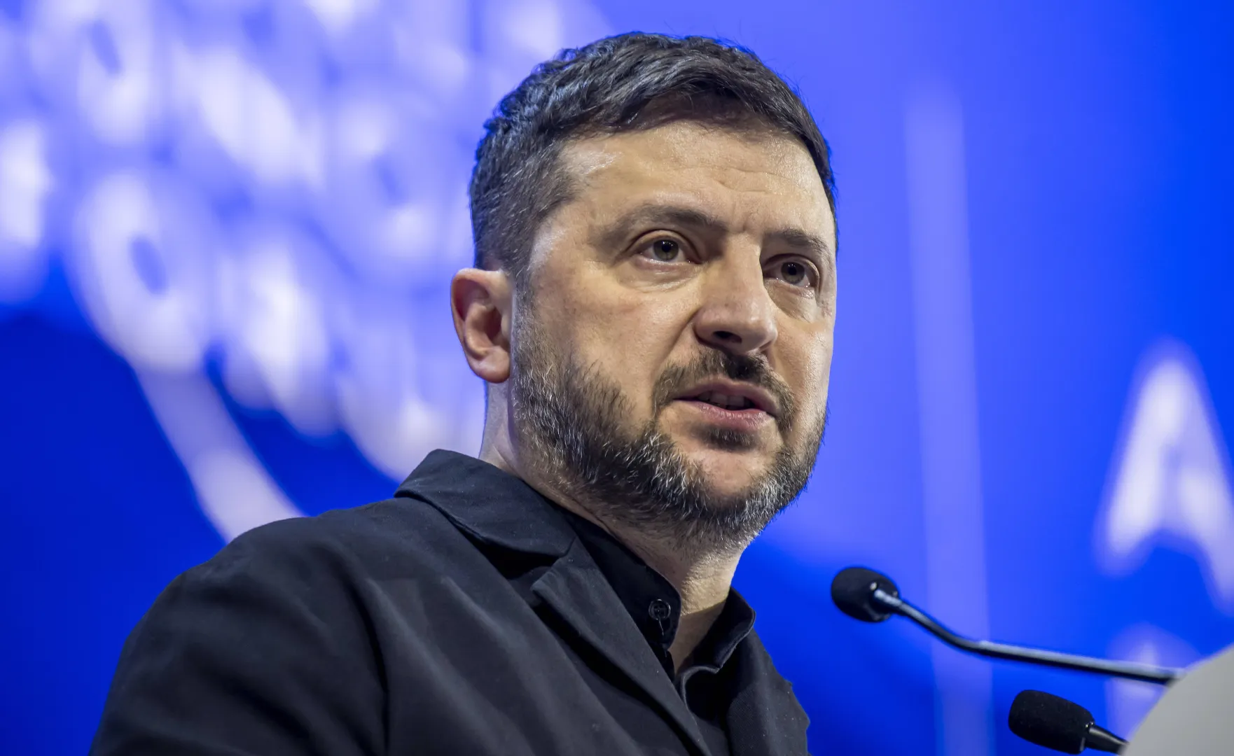 Wołodymyr Zełenski Fot. PAP/EPA/GIAN EHRENZELLER