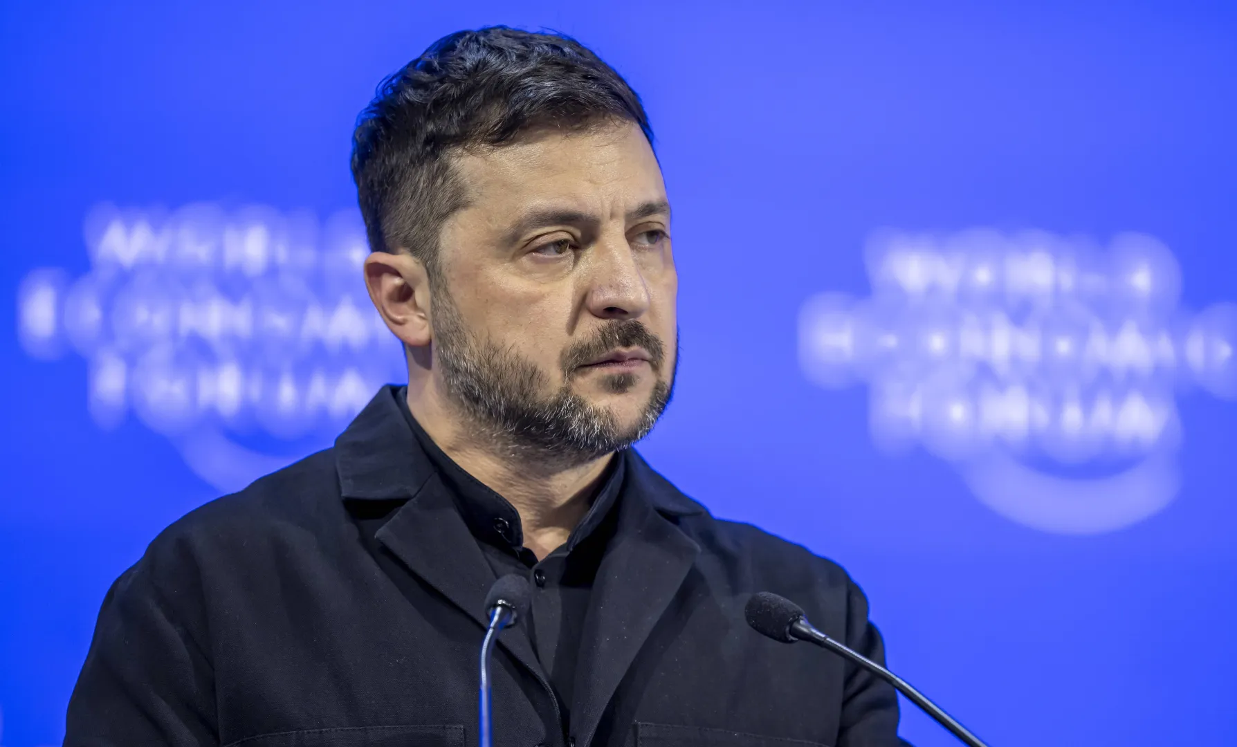 Wołodymyr Zełenski Fot. PAP/EPA/GIAN EHRENZELLER