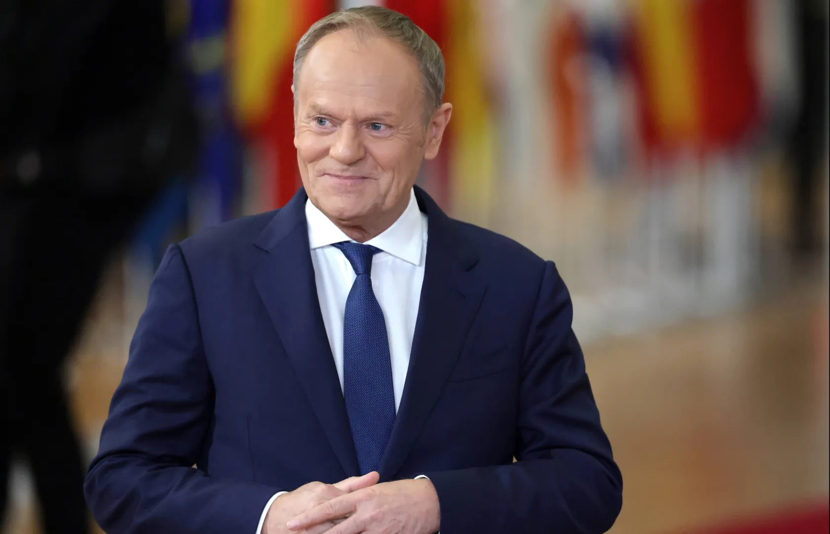 Donald Tusk Fot. PAP/EPA/OLIVIER MATTHYS