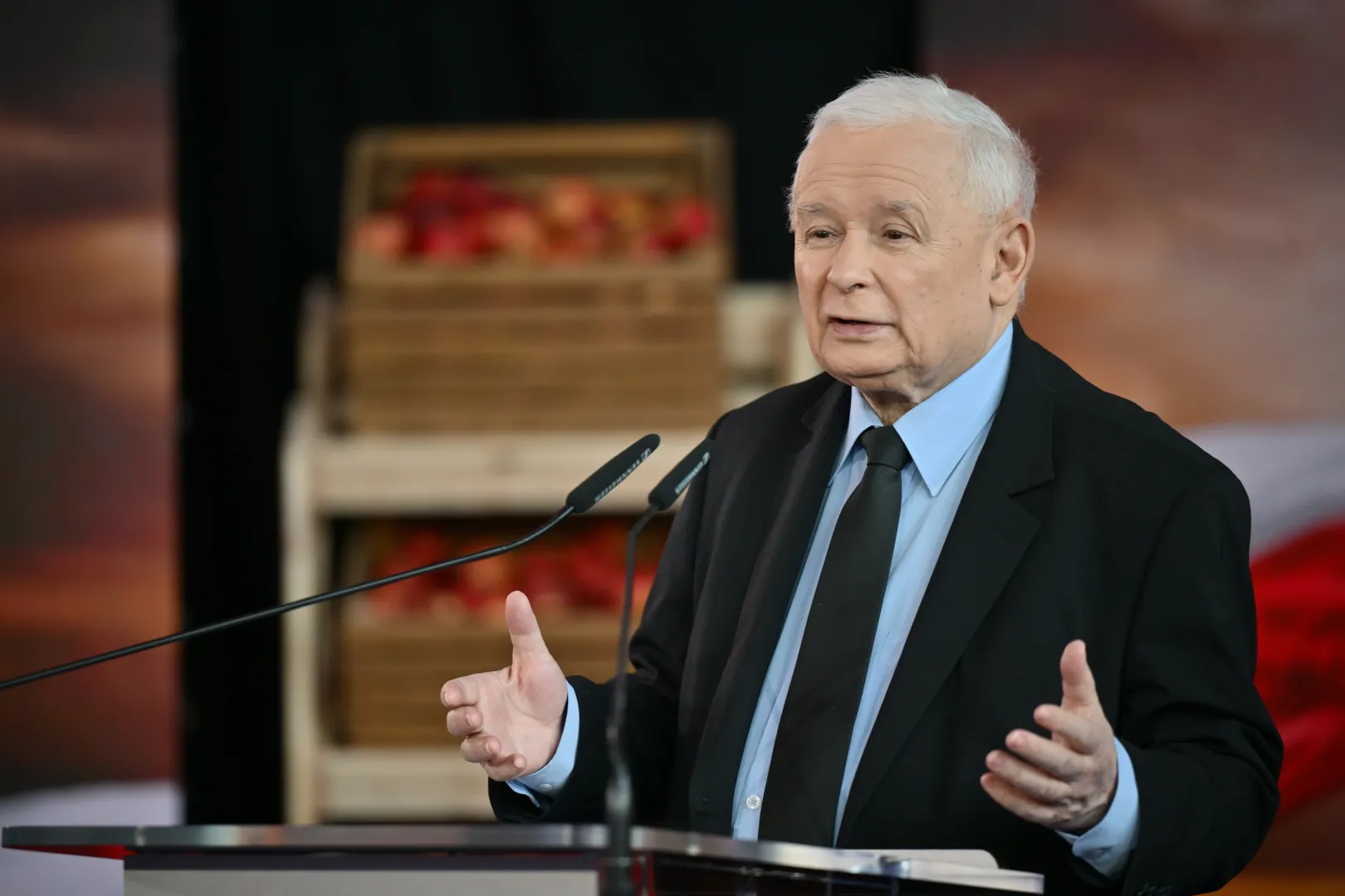 Jarosław Kaczyński. Fot. PAP/Przemysław Piątkowski