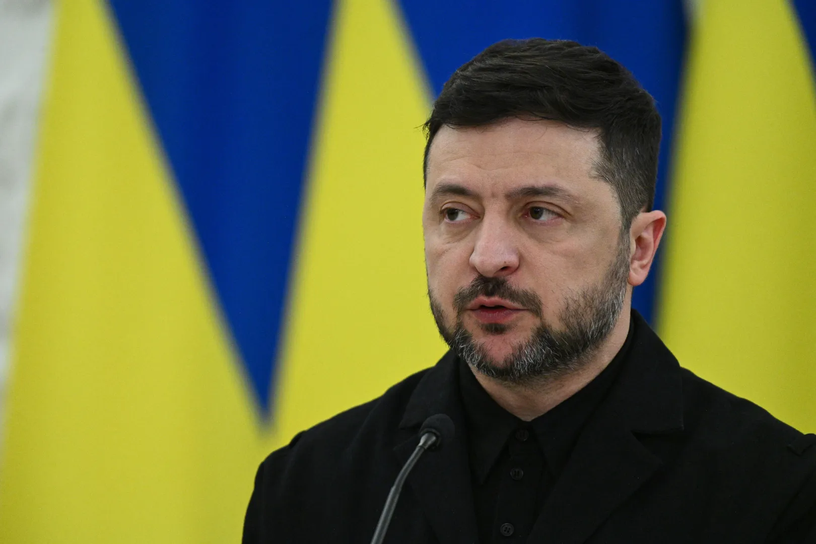Prezydent Ukrainy Wołodymyr Zełenski. Fot. PAP/	Valdemar Doveiko
