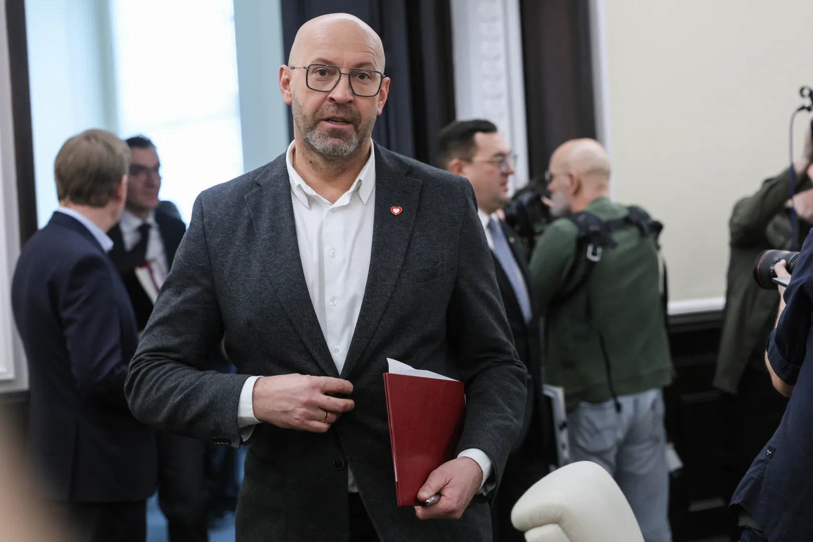 Minister sportu i turystyki Jakub Rutnicki. Fot. PAP/	Rafał Guz