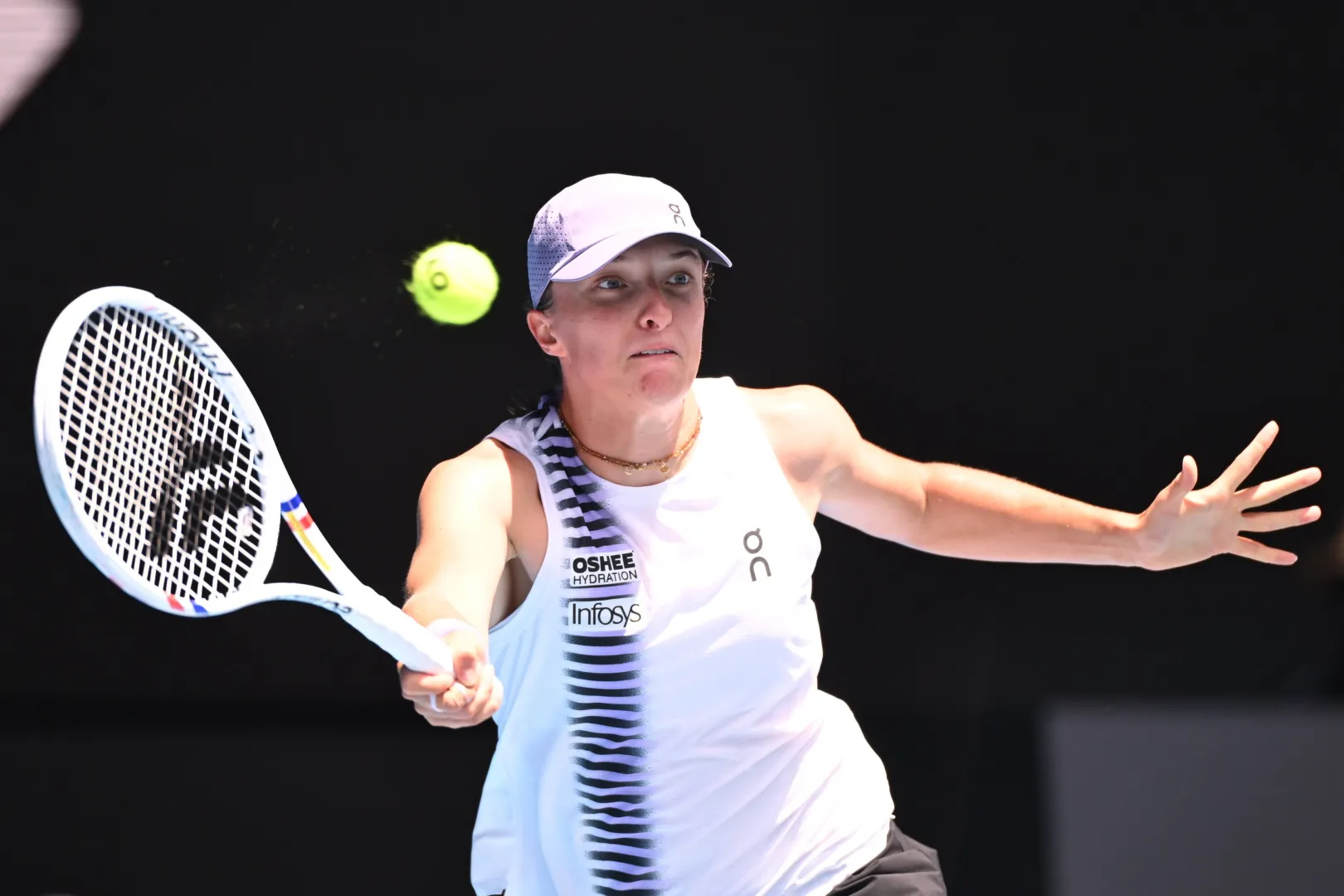 Iga Świątek. Fot. PAP/EPA/JAMES ROSS