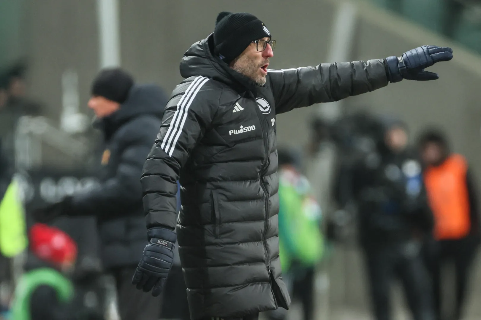 Trener Legii Warszawa Marek Papszun. Fot. PAP/Leszak Szymański