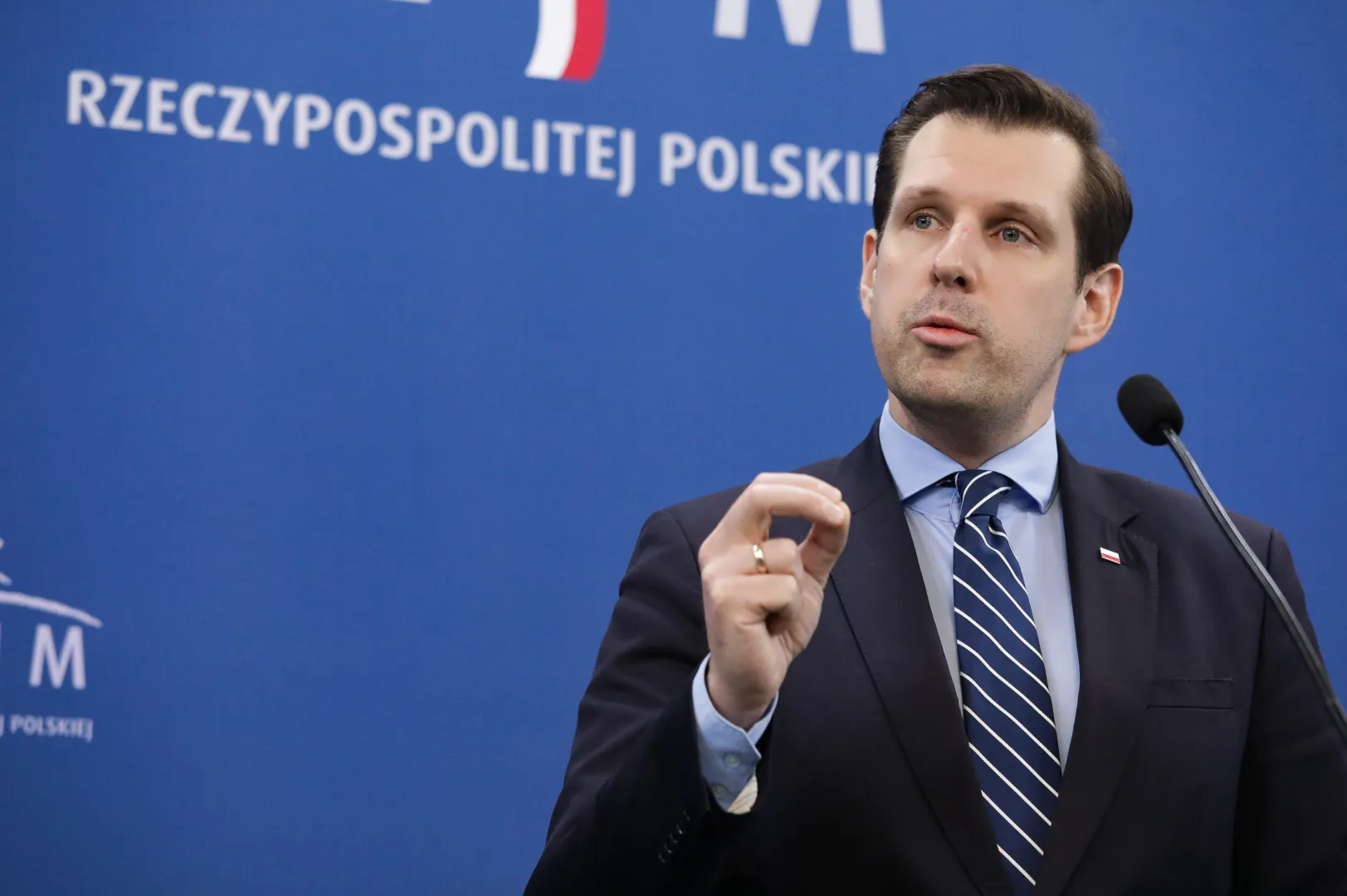 Tobiasz Bocheński. Fot. PAP/Tomasz Gzell