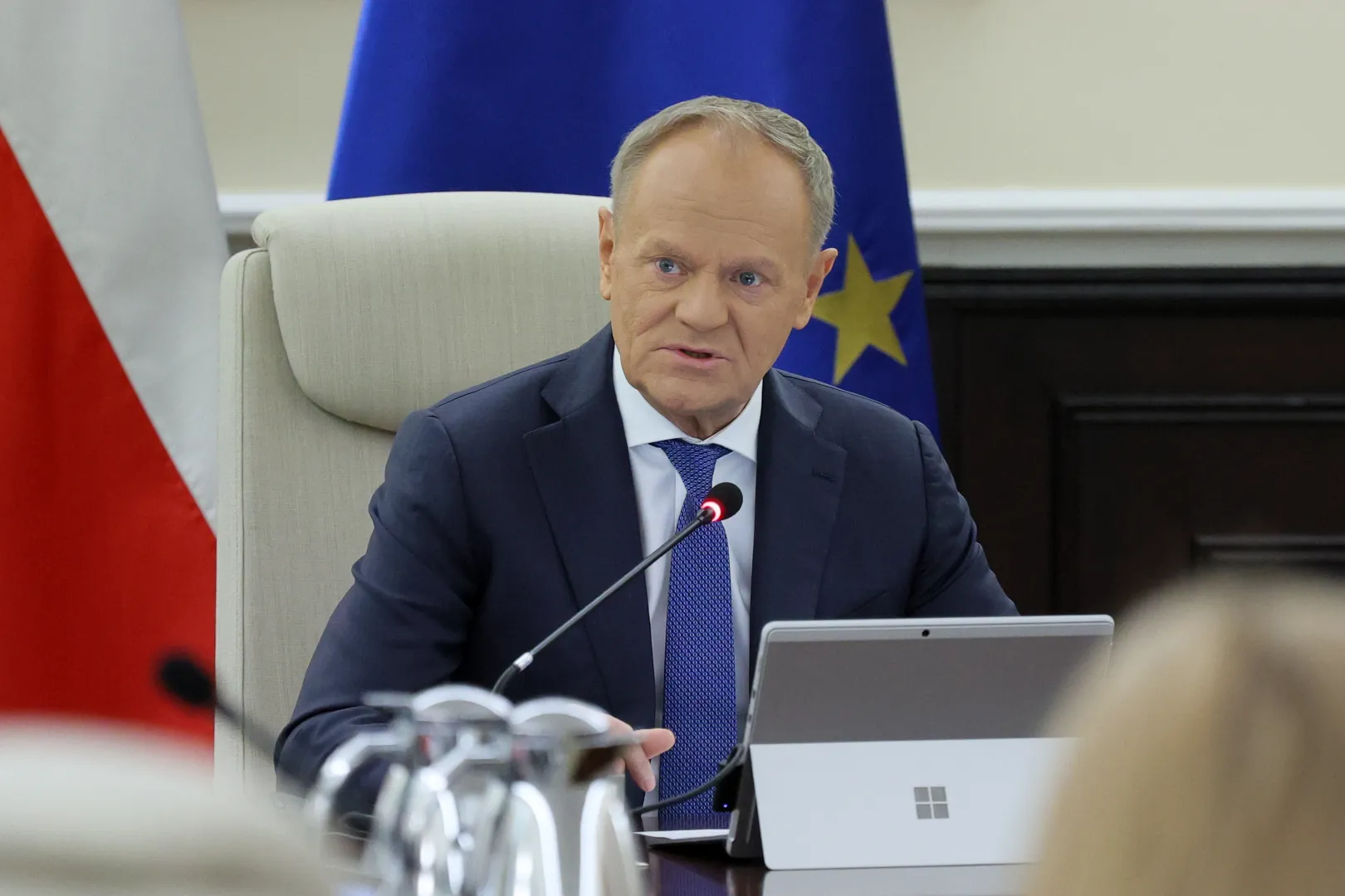 Прем'єр-міністр Польщі Дональд Туск. Fot. PAP/Paweł Supernak