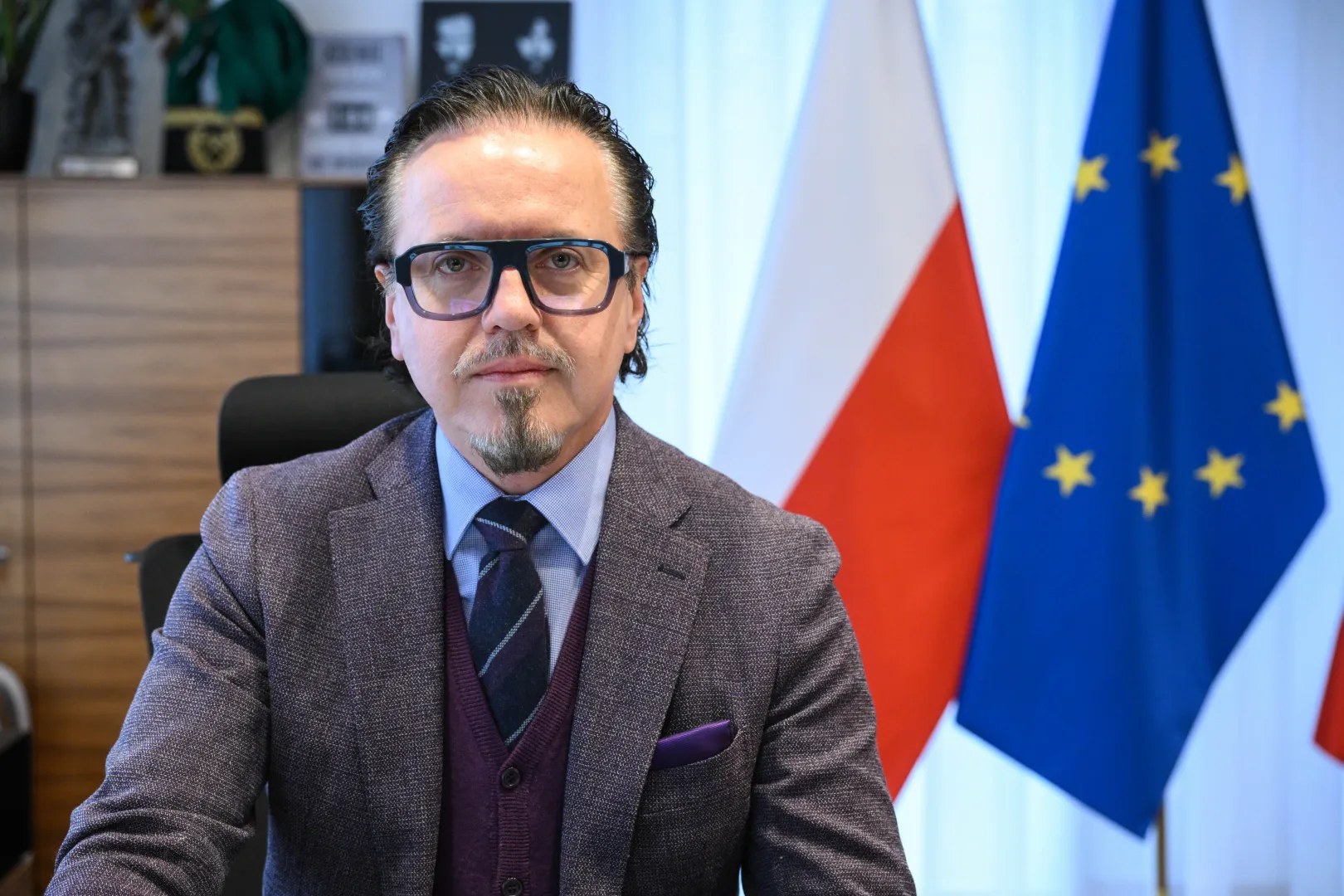 Министр государственных активов Польши Войцех Бальчун. Fot. PAP/Radek Pietruszka