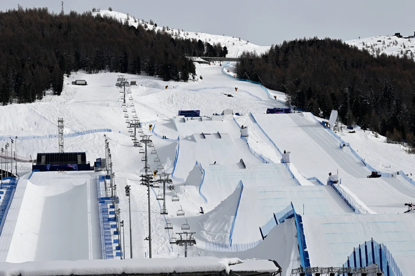 Livingo Snow Park. Fot. PAP/EPA/DAN HIMBRECHTS