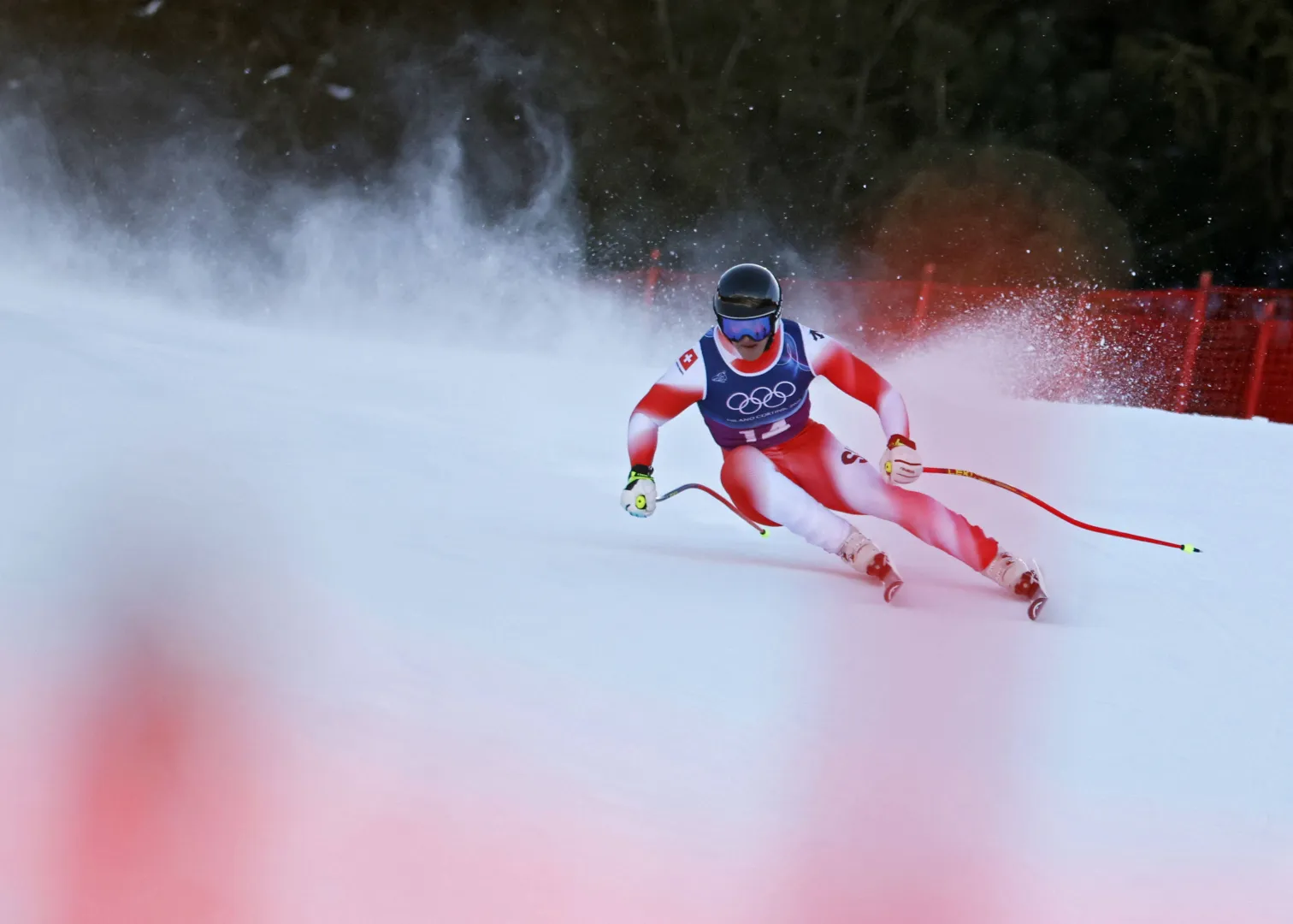 Franjo von Allmen. Fot. PAP/EPA/GUILLAUME HORCAJUELO