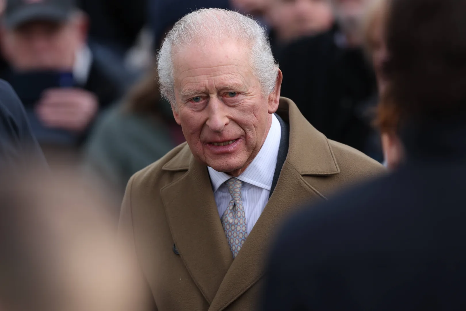 Król Karol III Fot. PAP/EPA/ADAM VAUGHAN