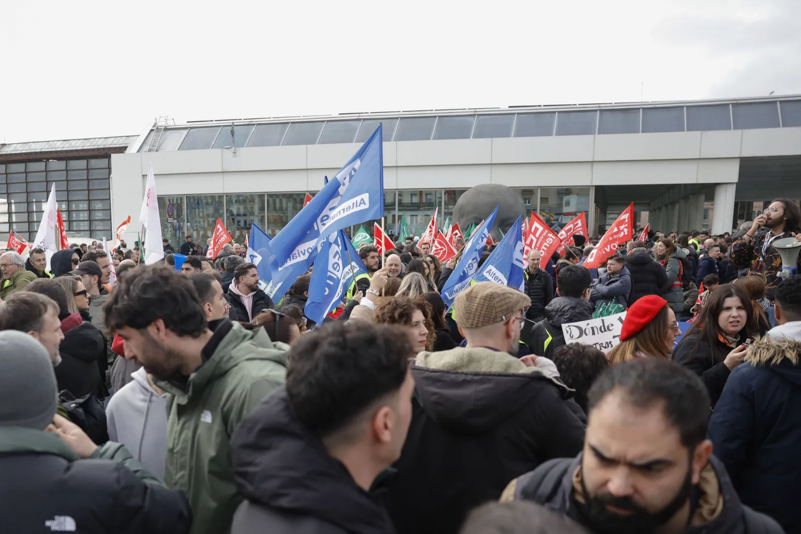 Strajki w Hiszpanii. Fot. PAP/EPA/Zipi