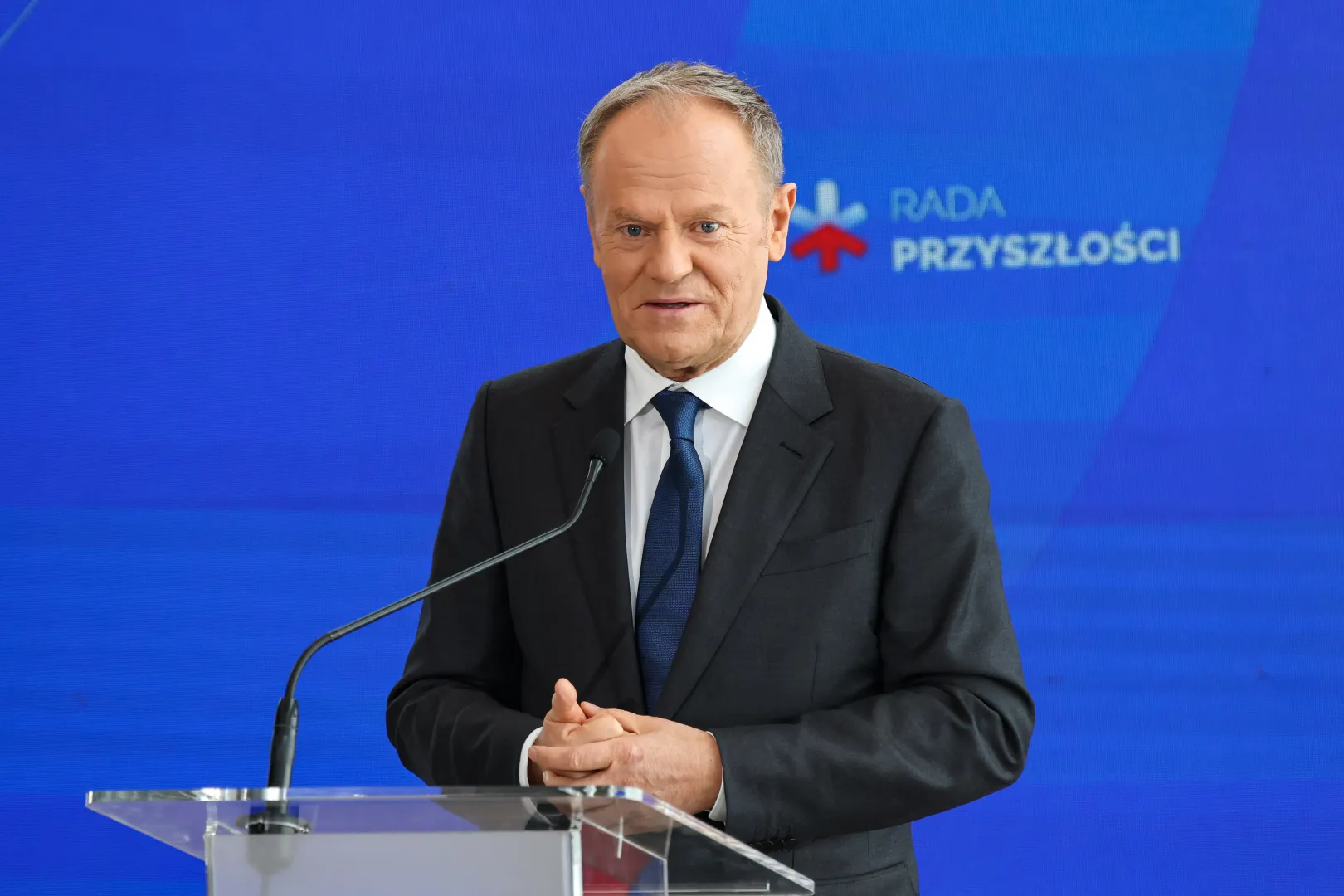 Premier Donald Tusk Fot. PAP/Albert Zawada
