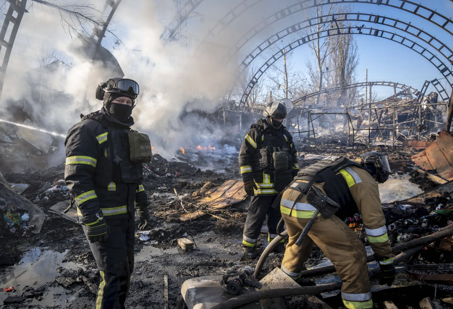 Atak na Ukrainę. Zdjęcie ilustracyjne. Fot. PAP/EPA/TOMMASO FUMAGALLI
