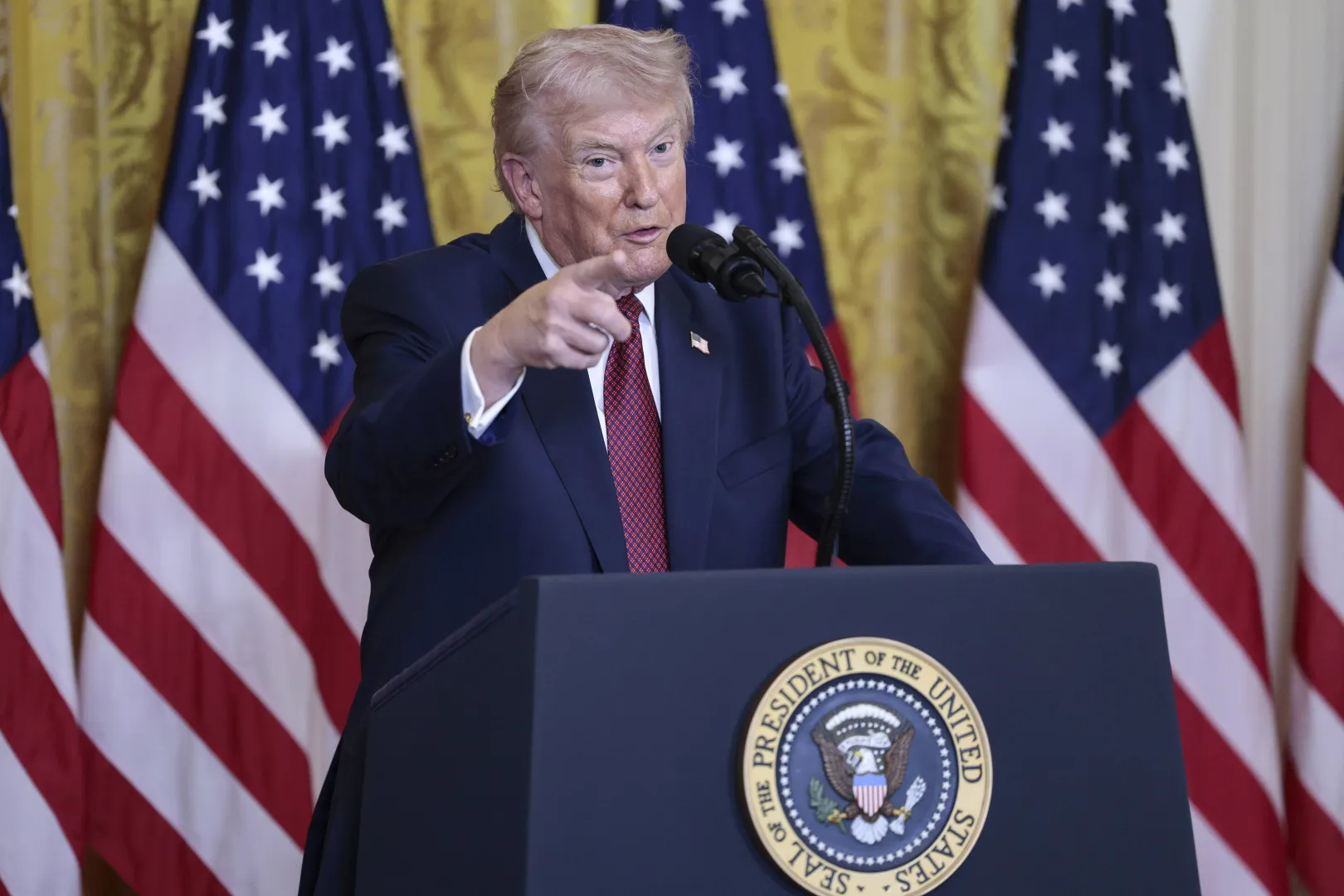 Donald Trump. Fot. EPA/SHAWN THEW / POOL