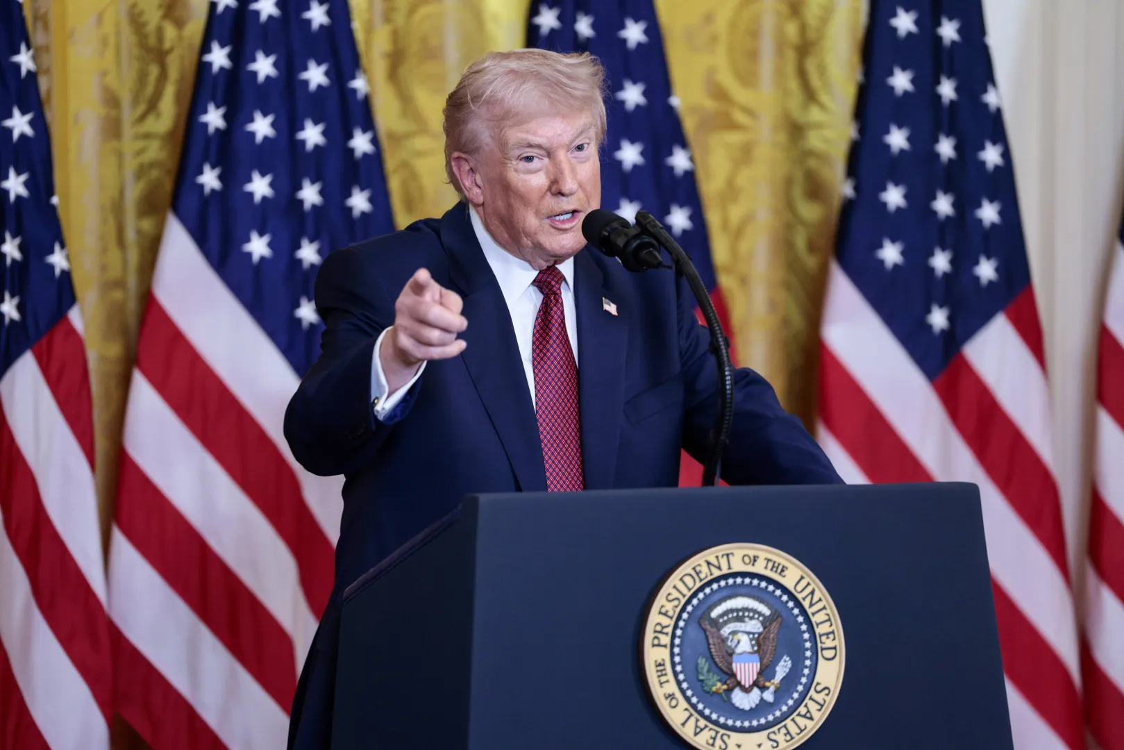 Donald Trump. Fot. EPA/SHAWN THEW / POOL