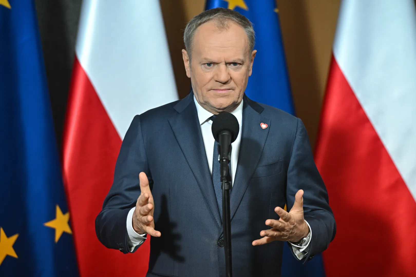 Premier Donald Tusk. Fot. PAP/Radek Pietruszka