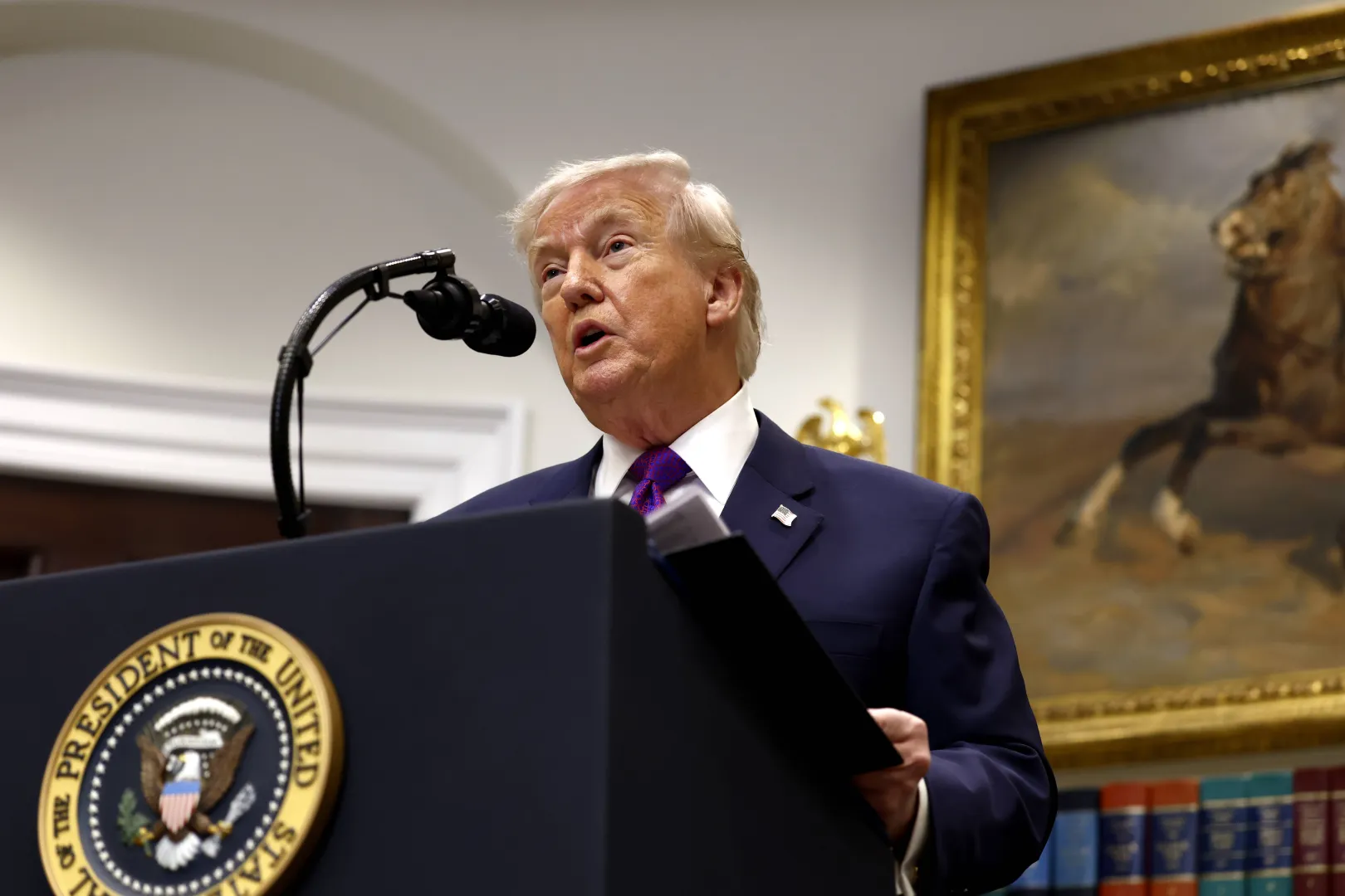 Donald Trump. Fot. PAP/EPA/WILL OLIVER