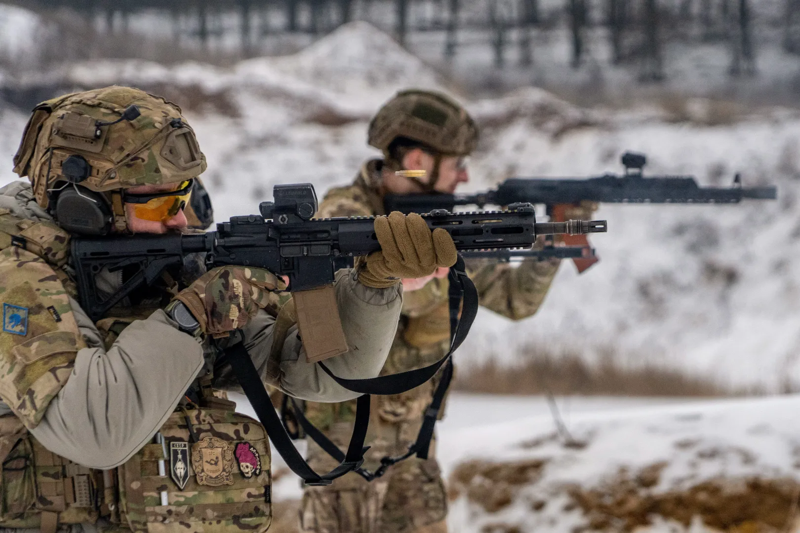 Wojna w Ukrainie (zdjęcie ilustracyjne). Fot. PAP/Mykola Kalyeniak