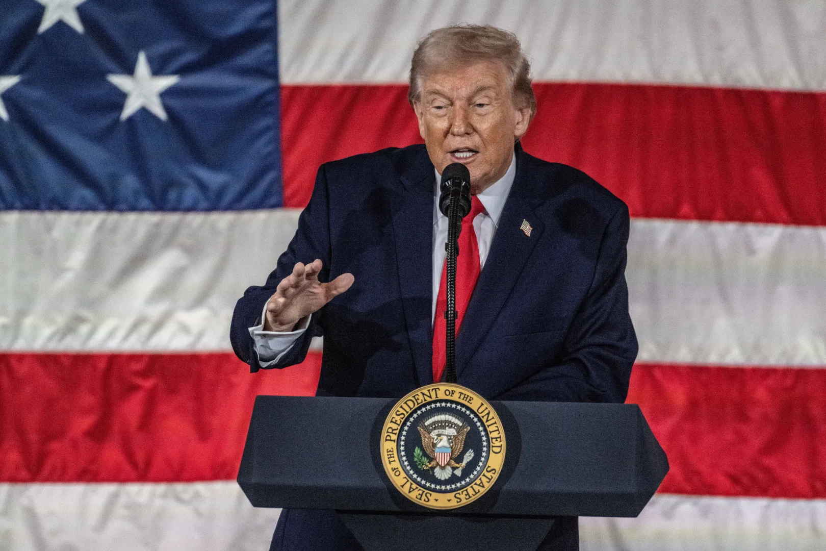 Дональд Трамп. Fot. PAP/EPA/STAN GILLILAND