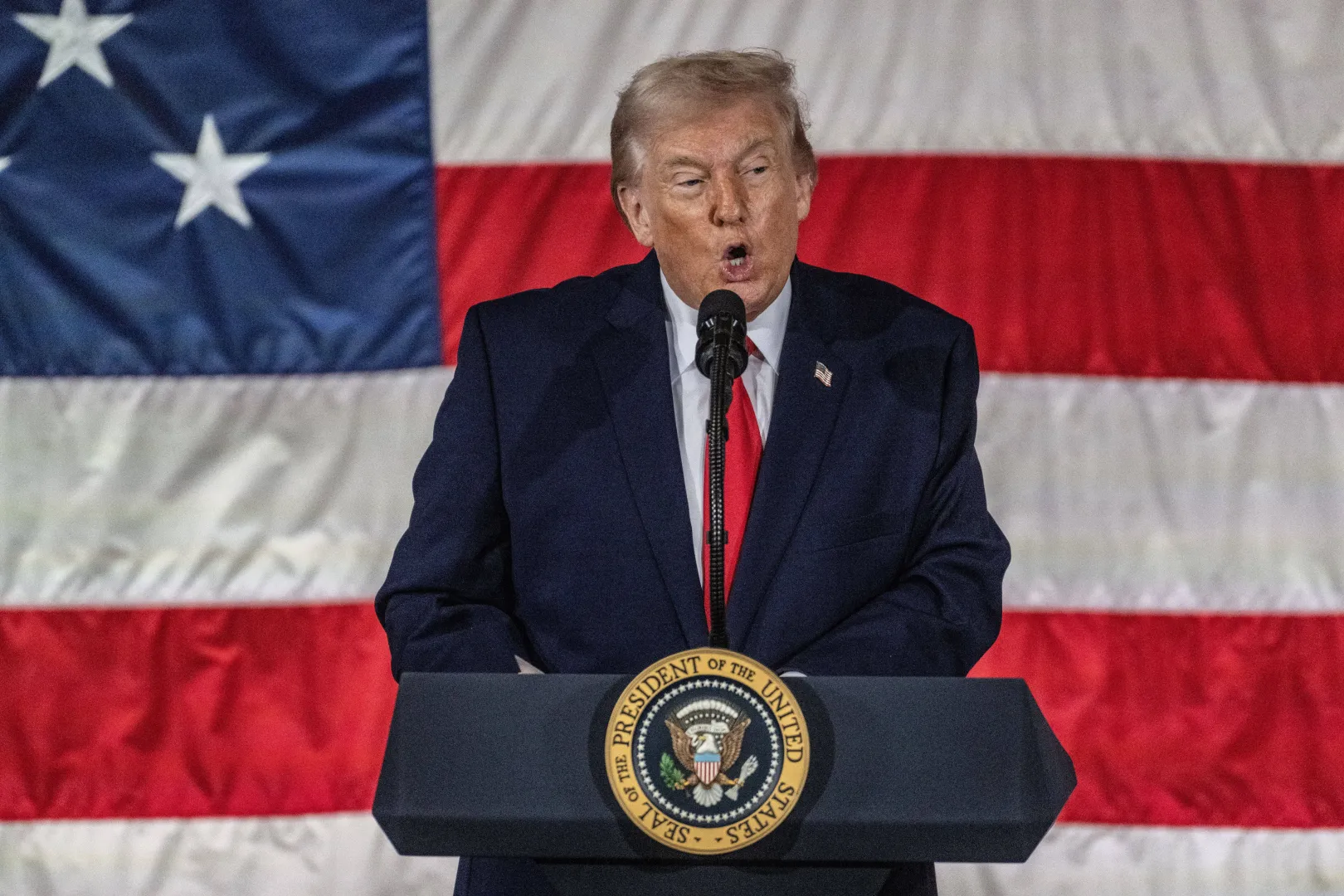 Donald Trump. Fot. PAP/EPA/STAN GILLILAND