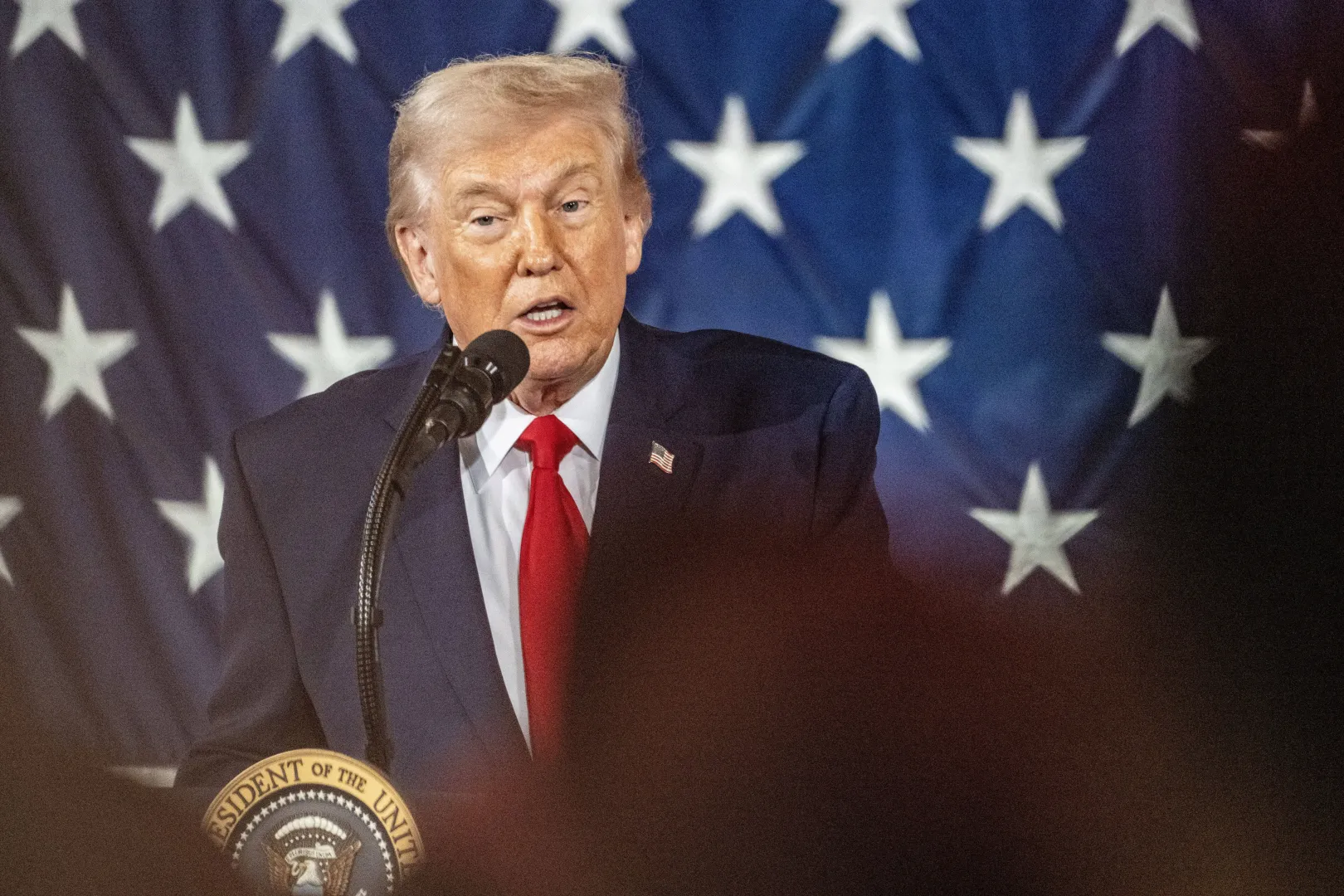 Donald Trump Fot. PAP/EPA/STAN GILLILAND