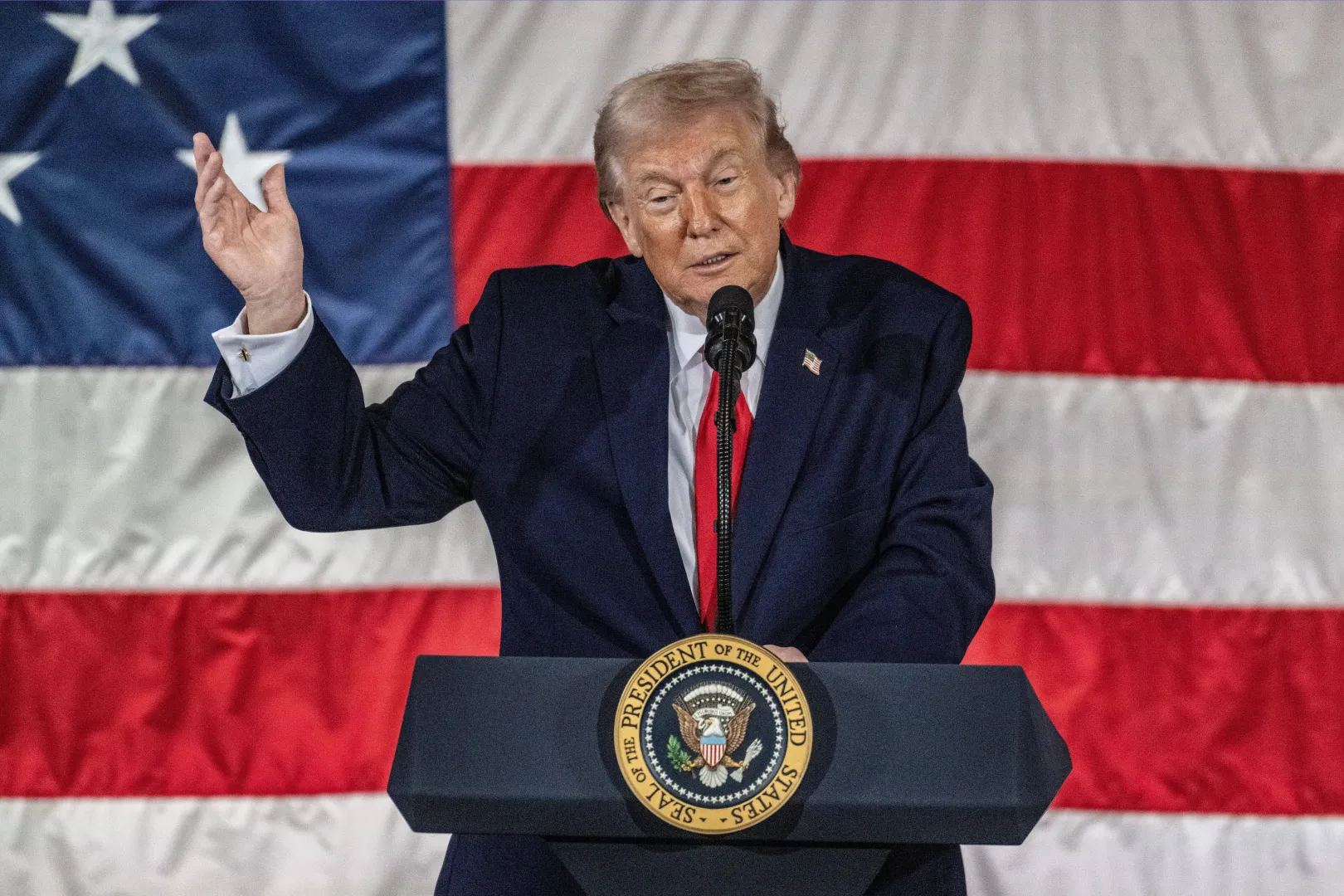 Donald Trump. Fot. PAP/EPA/STAN GILLILAND