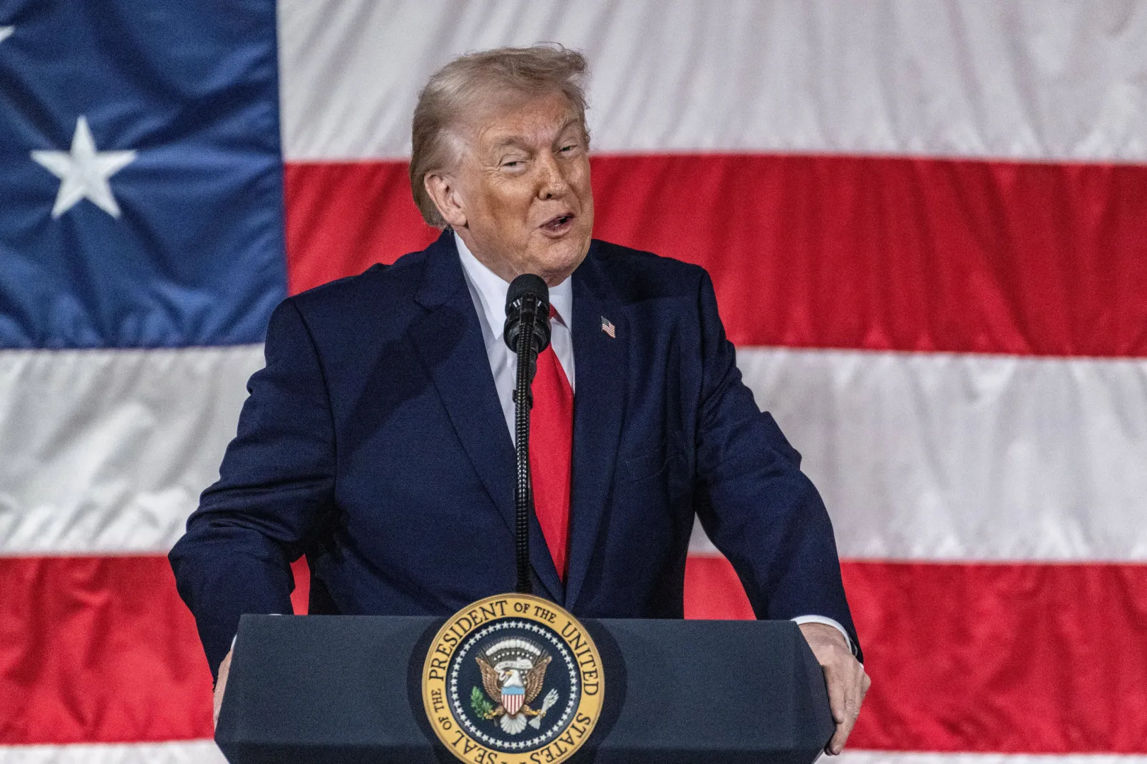 Donald Trump. Fot. PAP/EPA/STAN GILLILAND