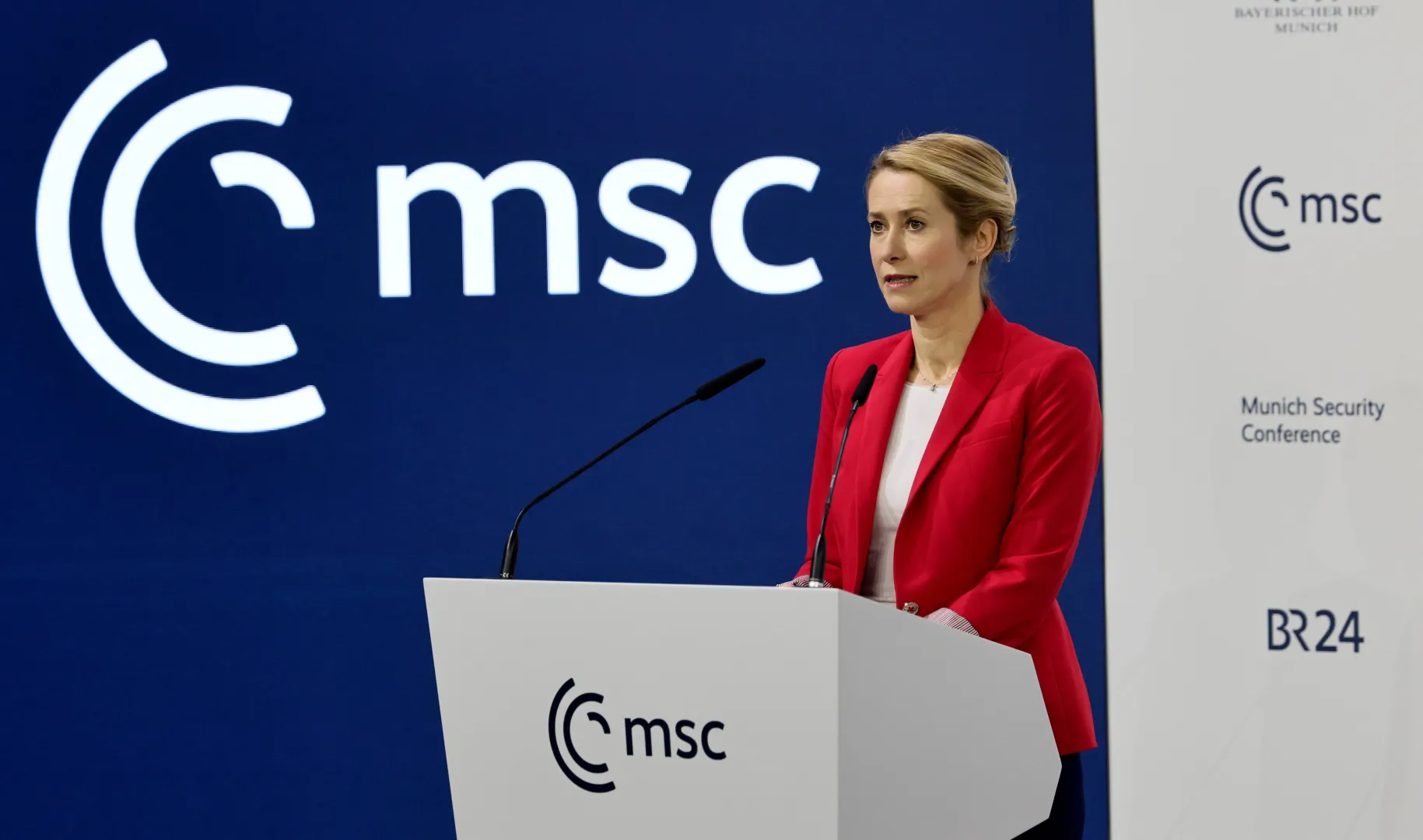 Кая Каллас. Fot. PAP/EPA/RONALD WITTEK