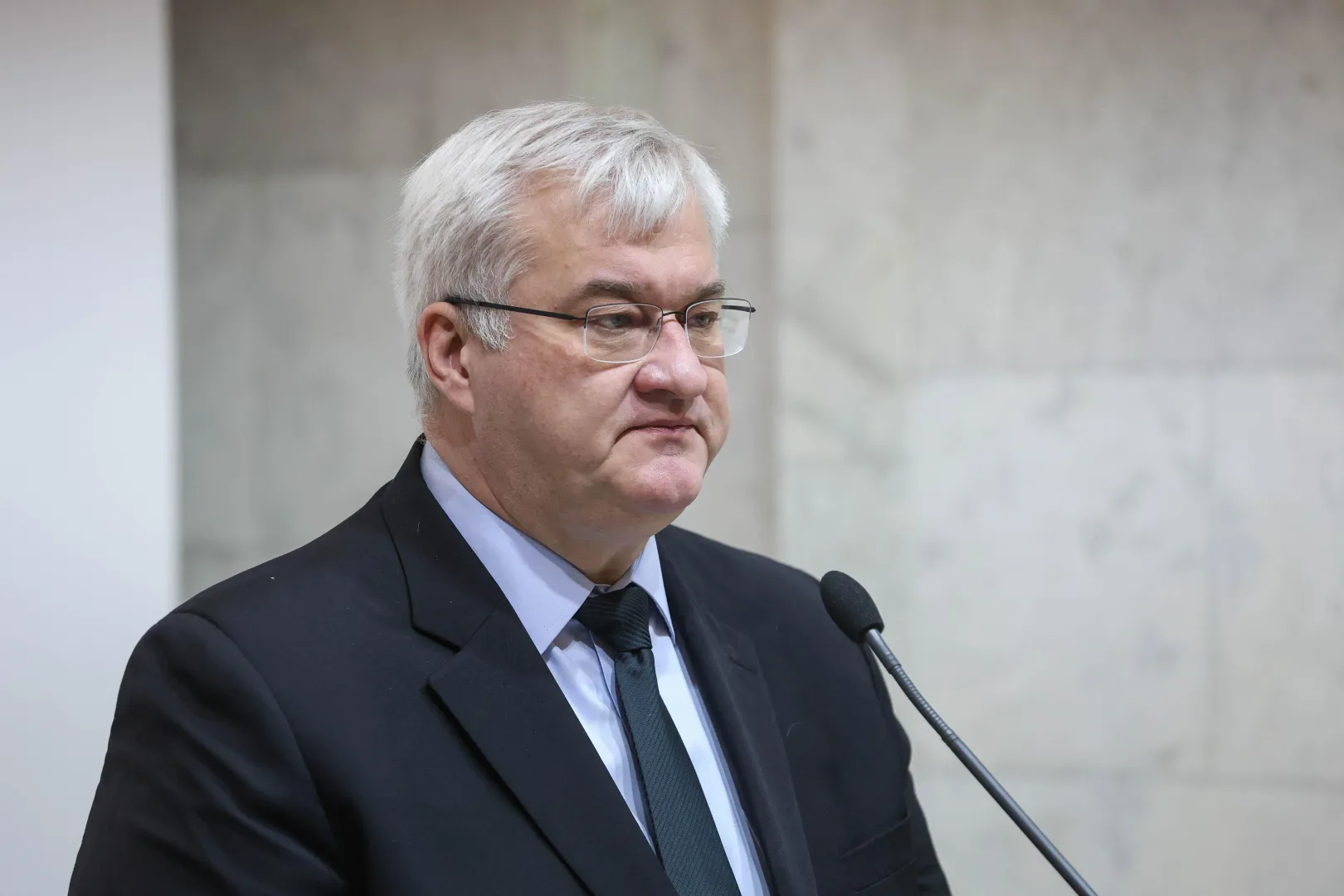 Міністр закордонних справ України Андрій Сибіга. Fot. PAP/Victor Kovalchuk