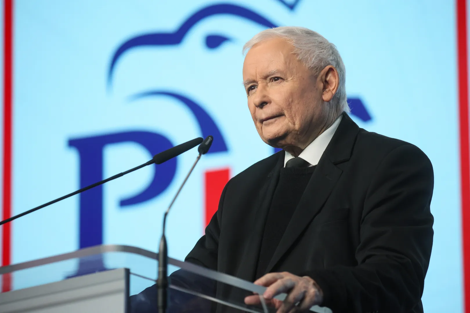 Prezes PiS Jarosław Kaczyński. Fot. PAP/Leszek Szymański