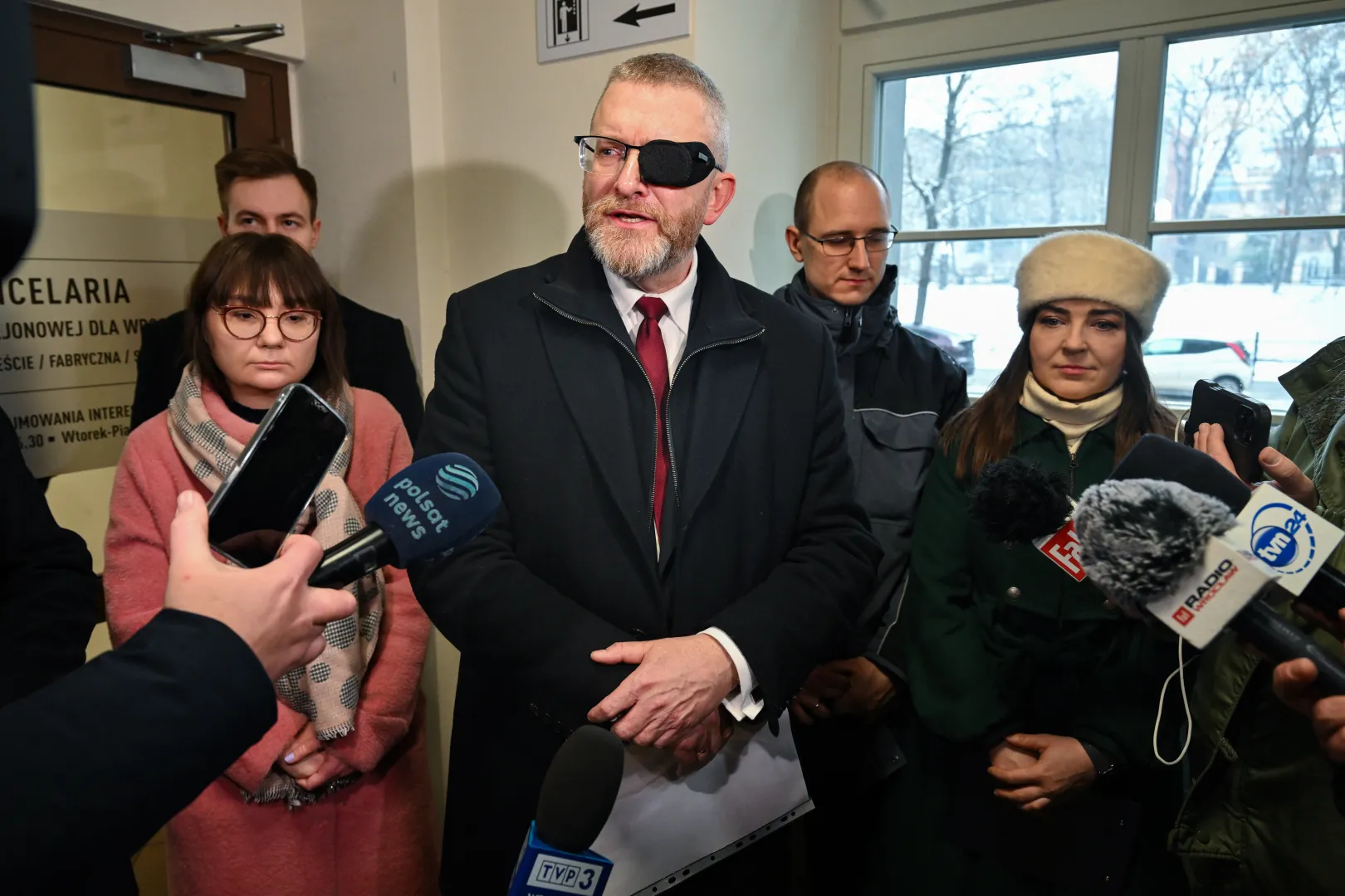 Grzegorz Braun. Fot. PAP/Maciej Kulczyński