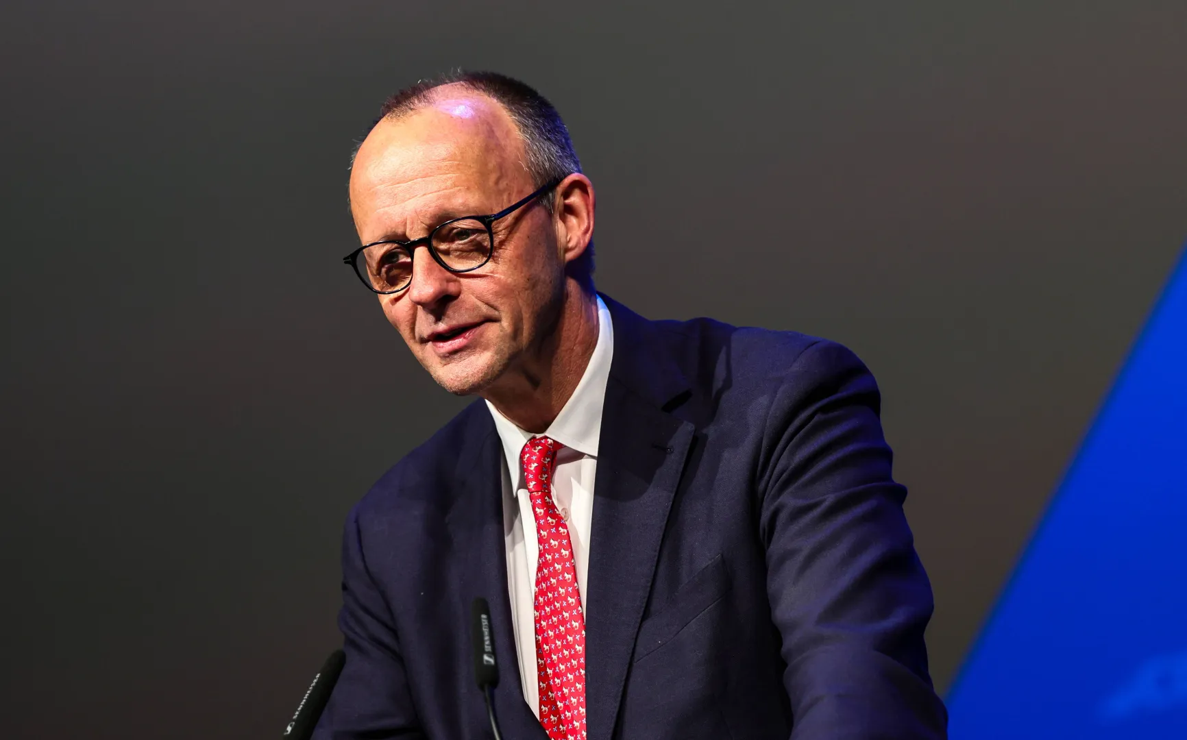 Kanclerz Niemiec Friedrich Merz. Fot. PAP/EPA/RONALD WITTEK