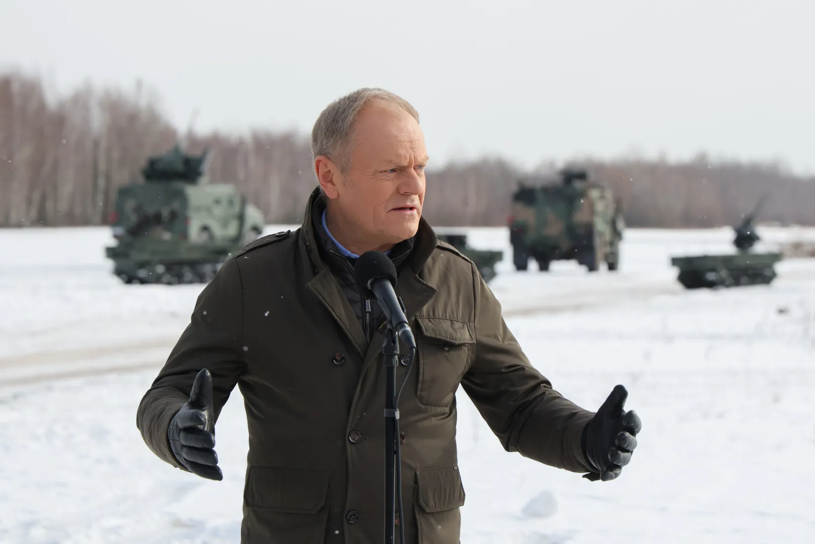 Premier Donald Tusk 	Paweł Supernak