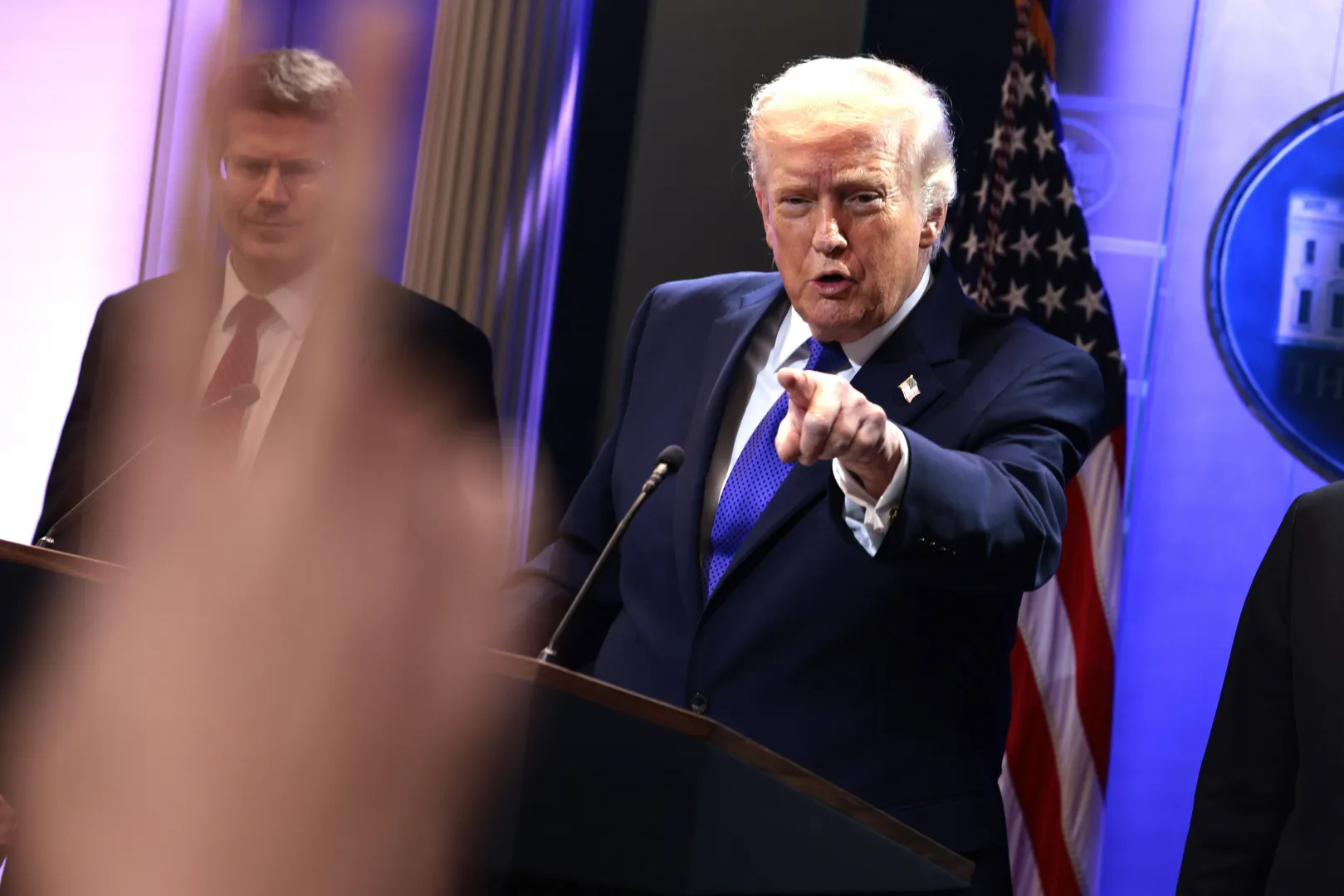 Prezydent USA Donald Trump. Fot. PAP/EPA/SHAWN THEW