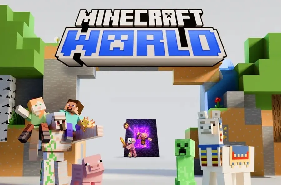 Minecraft World. Fot. chessington.com