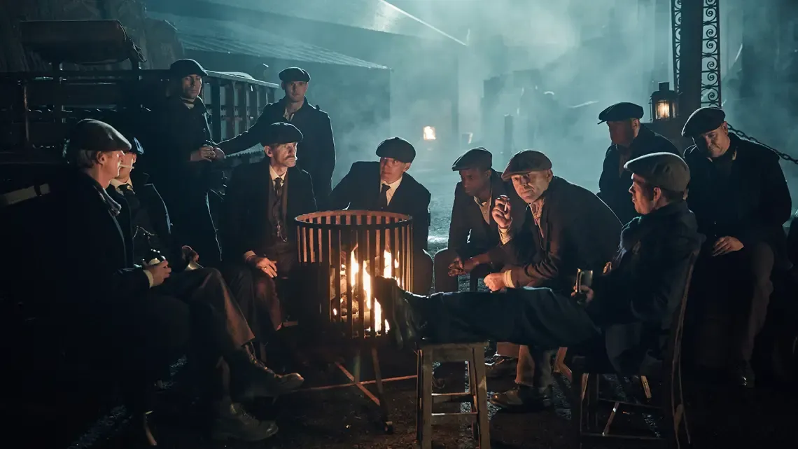Kadr z serialu "Peaky Blinders". Źródło: Black Country Living Museum