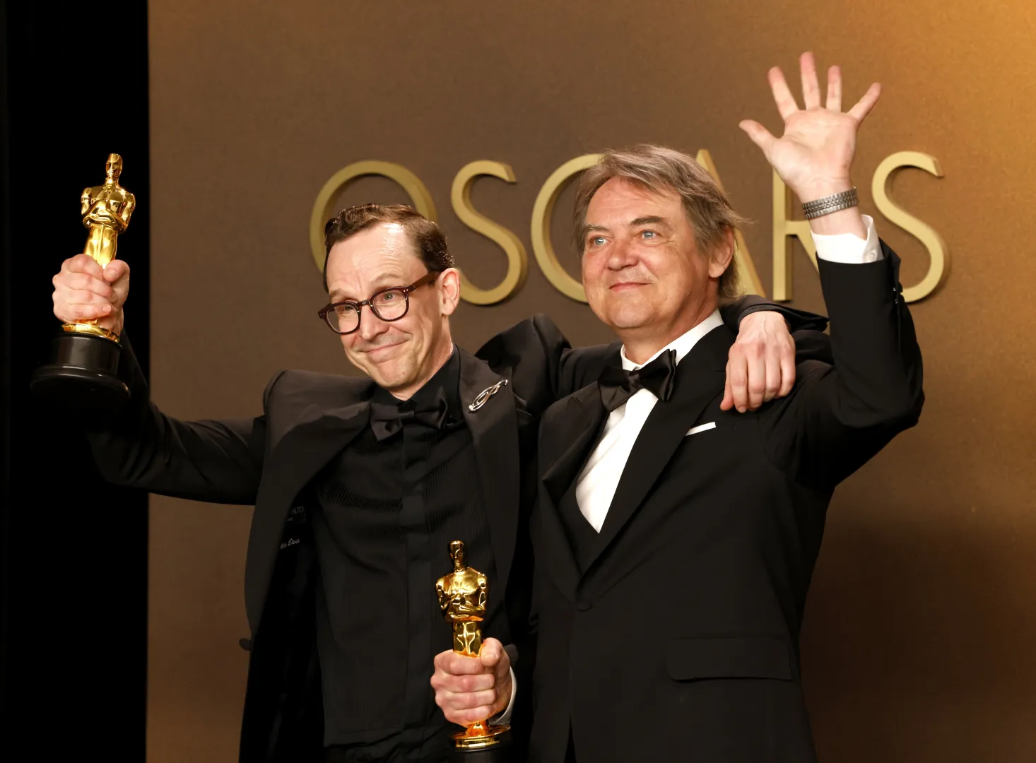 Chris Lavis, Maciek Szczerbowski. Fot. PAP/ EPA/JILL CONNELLY 