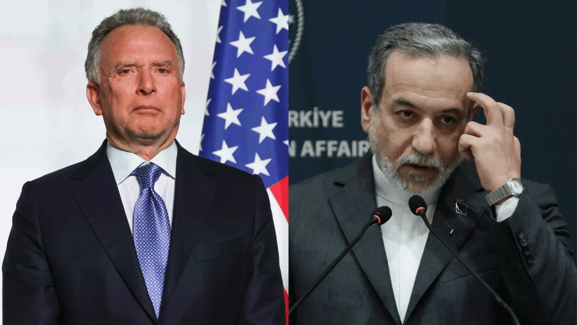 Wysłanniki USA Steve Witkoff i szefe MSZ Iranu Abbas Aragczi