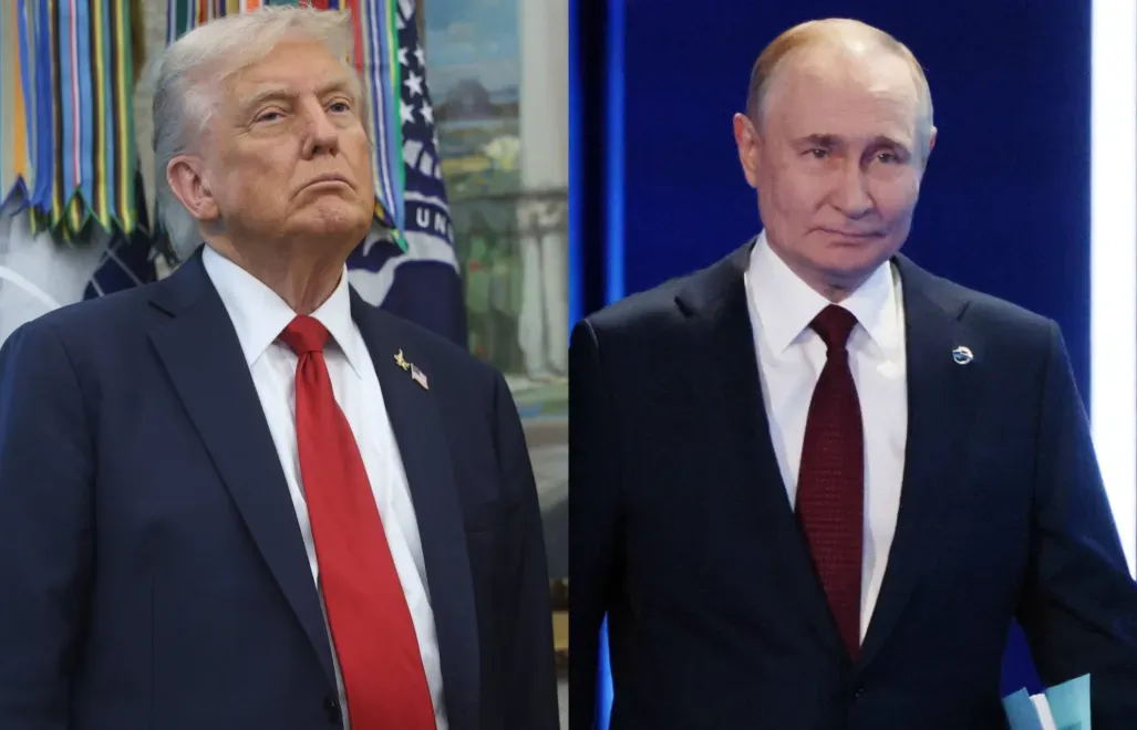 Prezydent USA Donald Trump i prezydent Rosji Władimir Putin. Fot. PAP/EPA/FRANCIS CHUNG / POOL/MIKHAIL METZEL / SPUTNIK / KREMLIN POOL