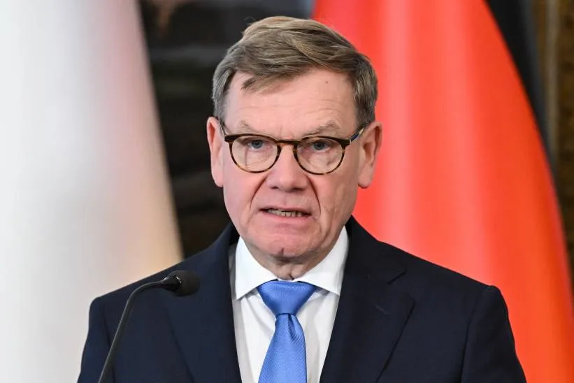 Minister spraw zagranicznych Niemiec Johann Wadephul. Fot. PAP/Radek Pietruszka