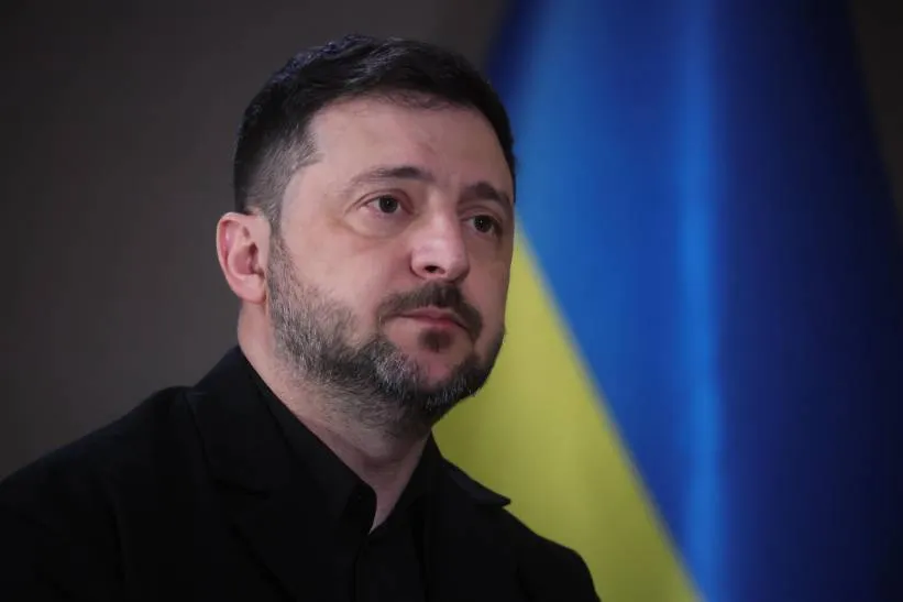 Wołodymyr Zełenski Fot. PAP/Leszek Szymański