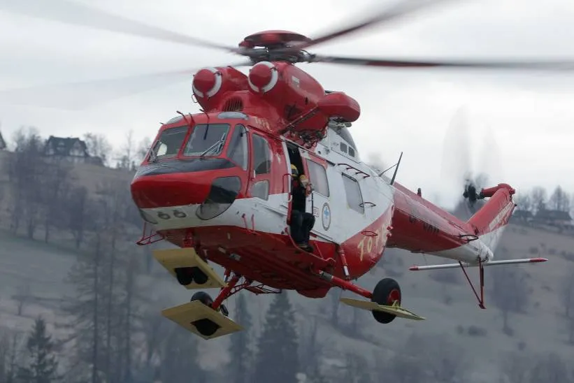 Helikopter TOPR (zdjęcie ilustracyjne). Fot. PAP/Grzegorz Momot