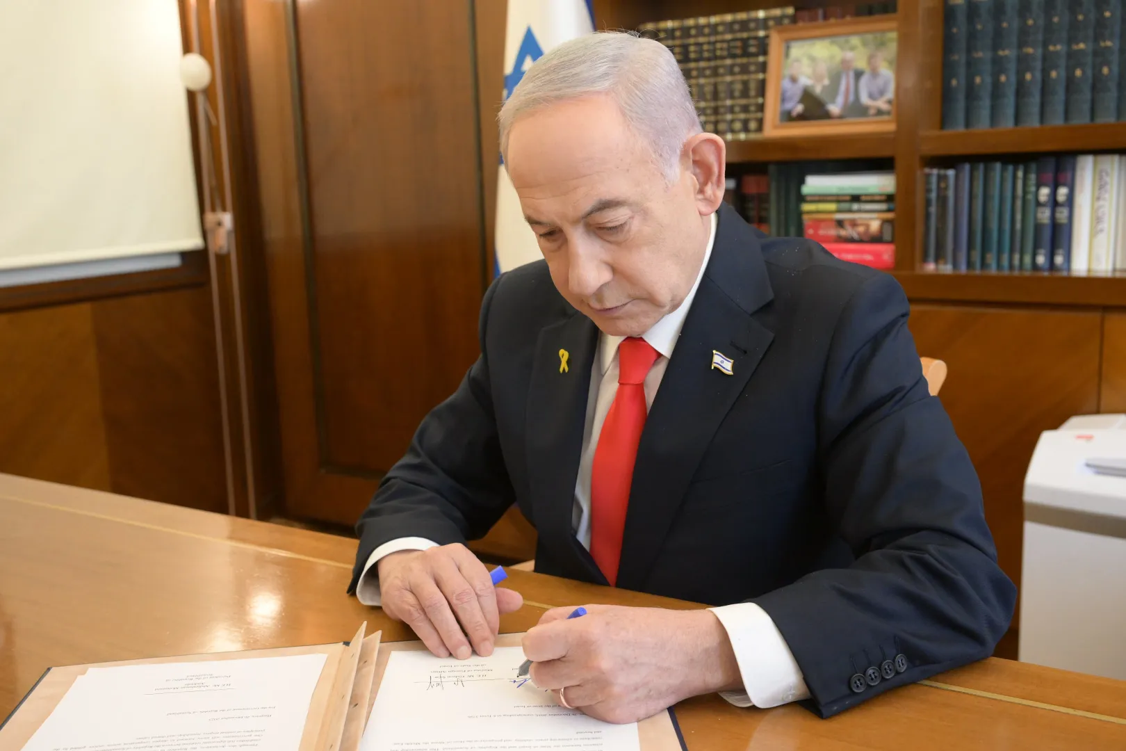Rząd Benjamina Netanjahu nie wydał jeszcze oficjalnego oświadczenia w tej sprawie. Fot. X/Benjamin Netanyahu