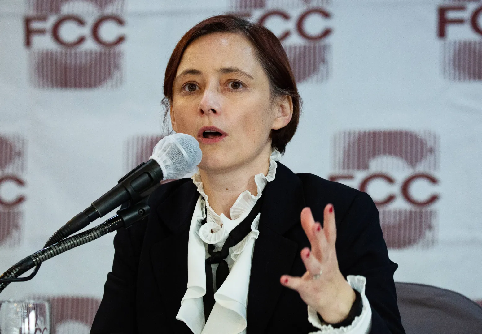 Заместитель директора NKHR доктор Джоанна Хосаняк. Fot. PAP/EPA/JEON HEON-KYUN